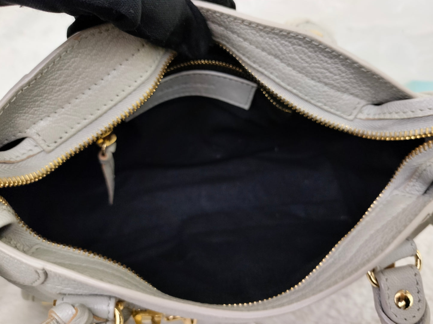 Balenciaga Mini City Edge Grey GHW