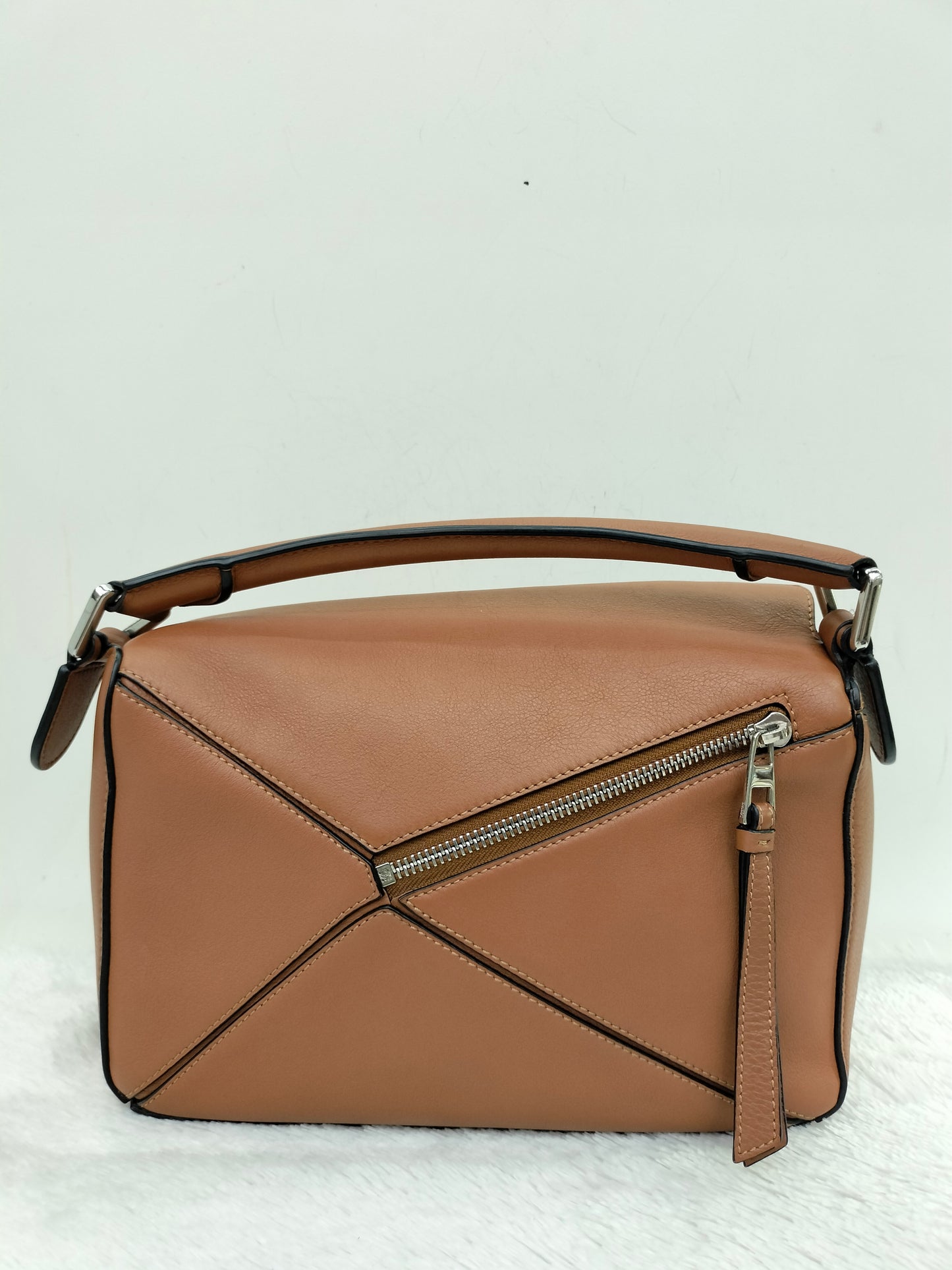 Loewe Puzzle Small Tan SHW 2019