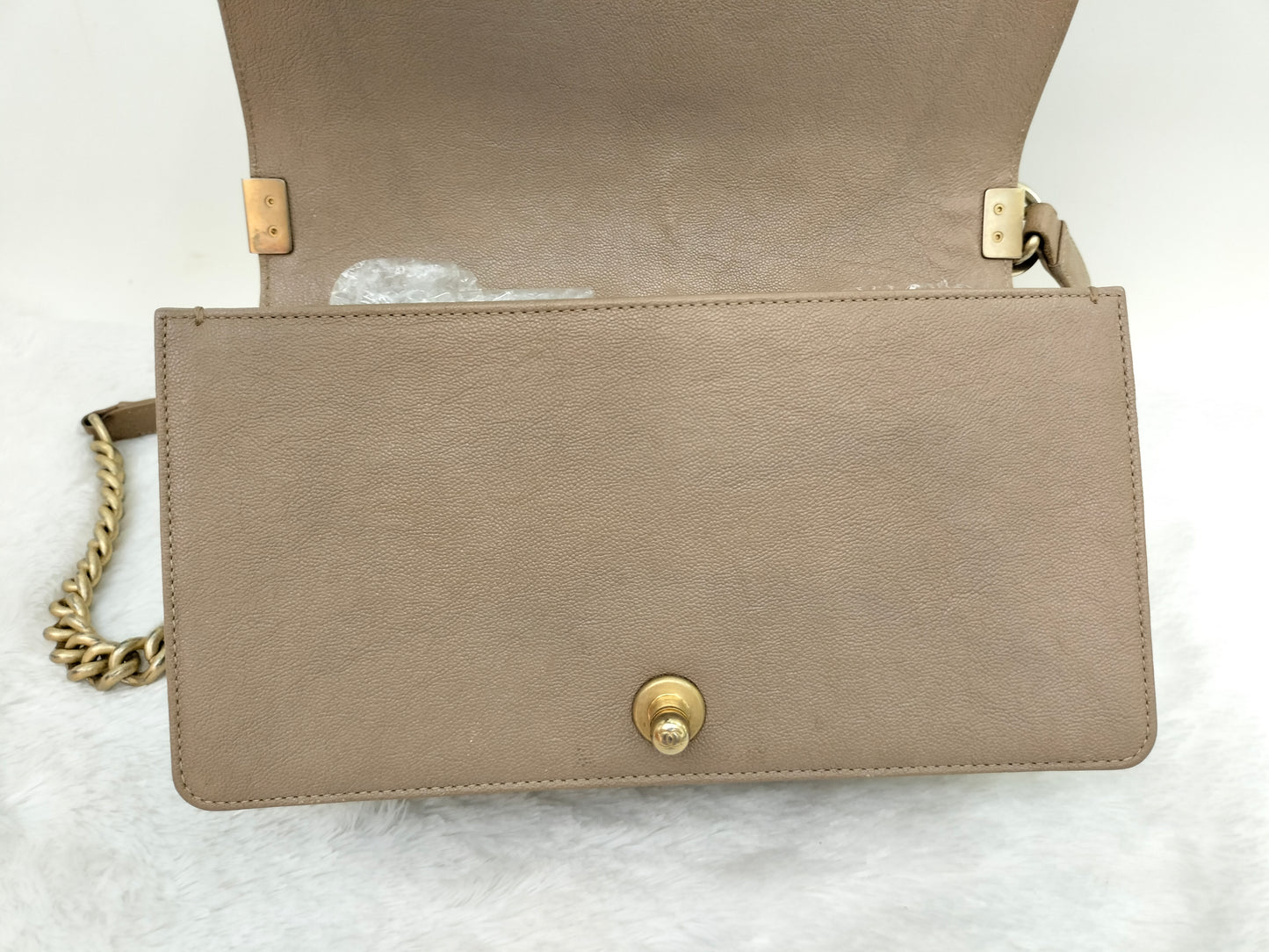 Chanel Boy 25 Caviar Caramel GHW #27
