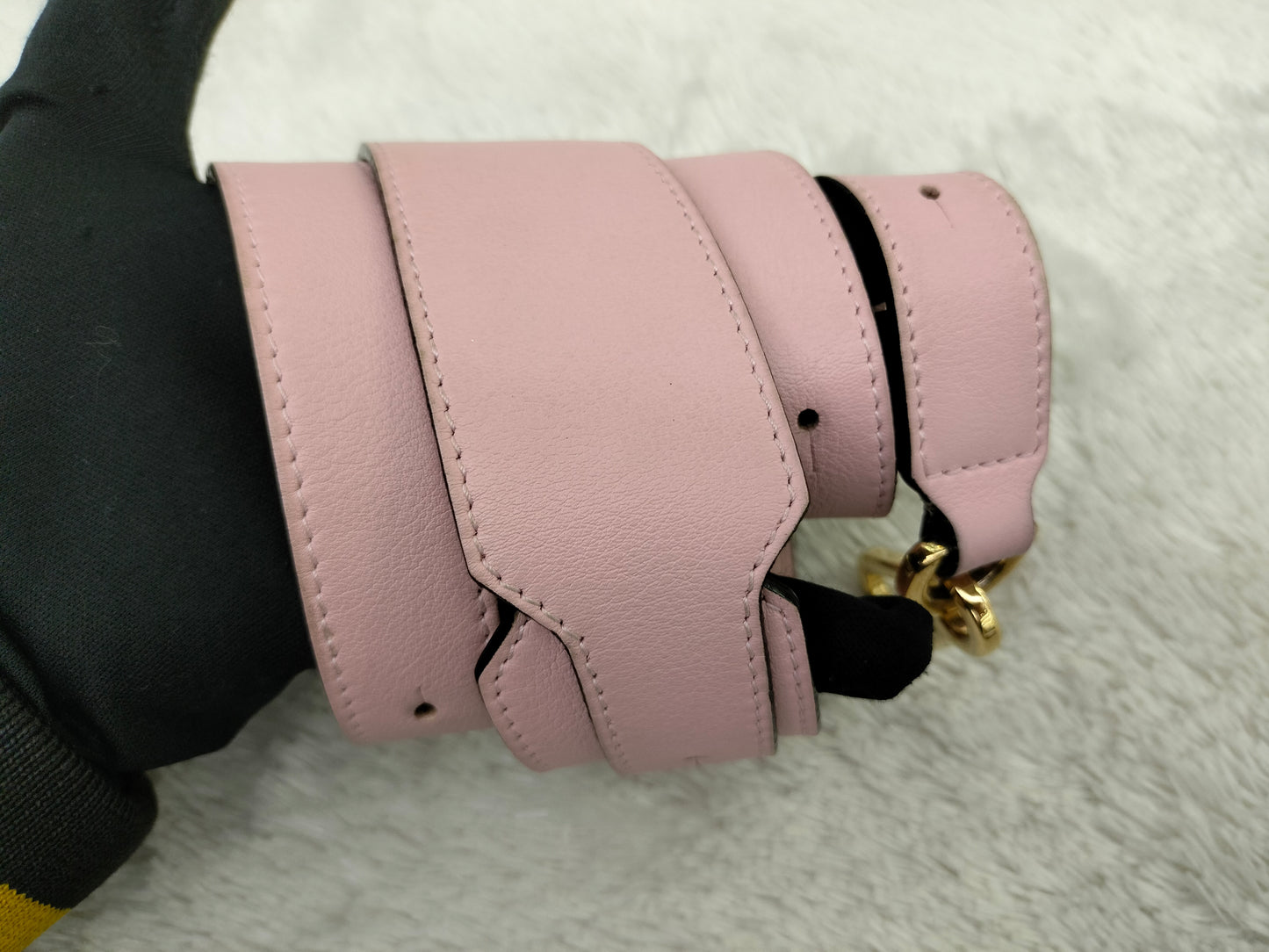 Loewe Puzzle Small Baby Pink GHW 2015
