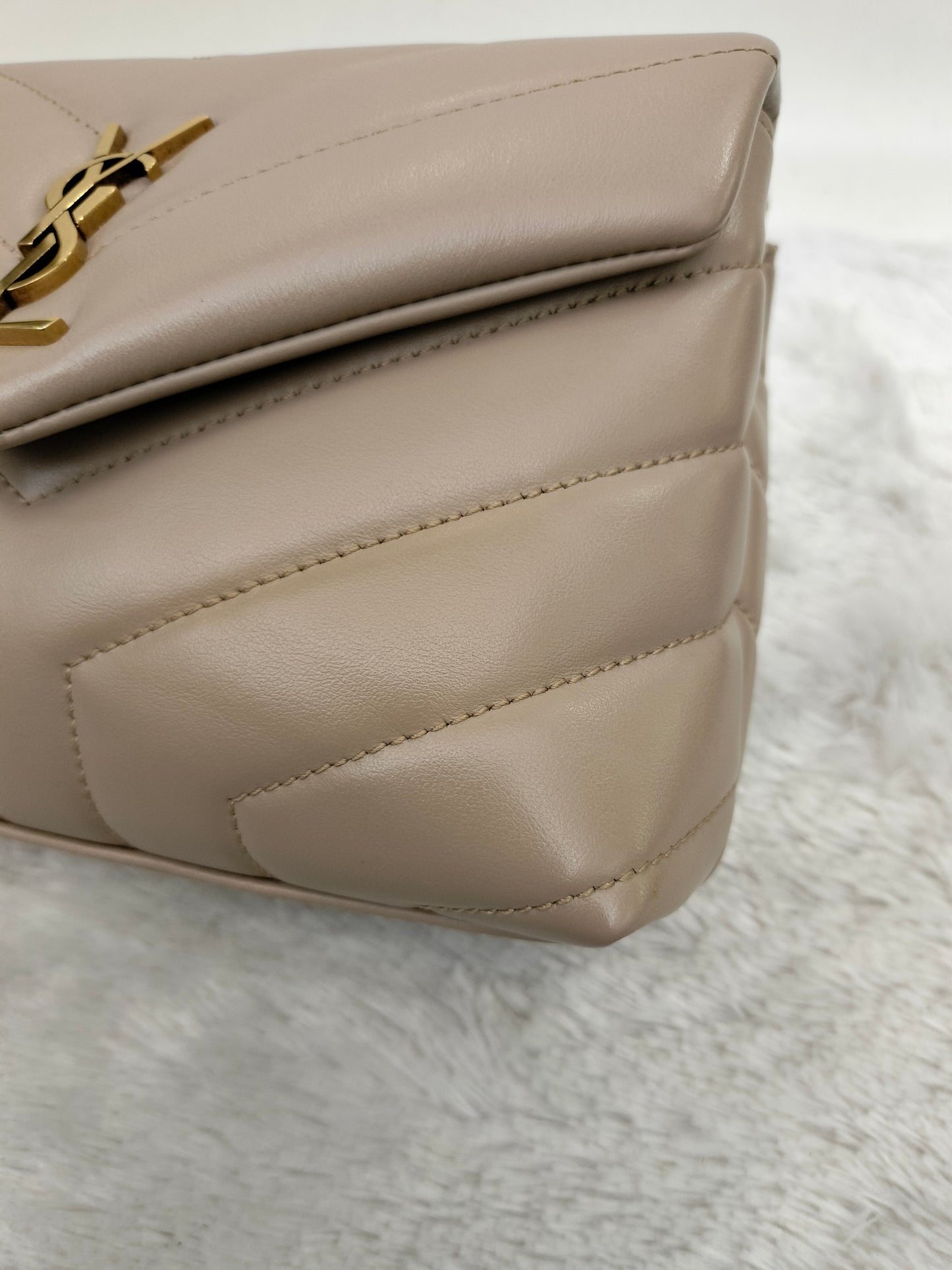 YsL Lou Lou Toy Dark Beige GHW 2022
