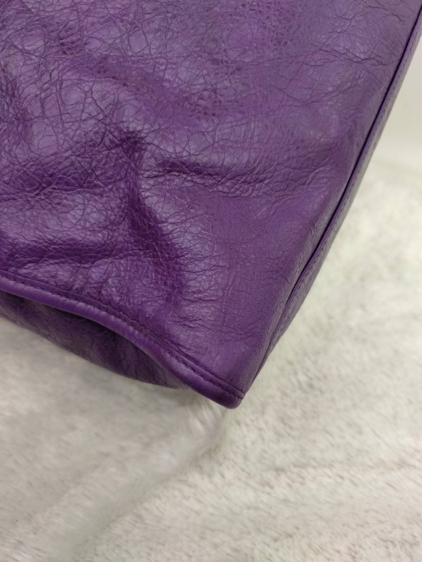 Balenciaga City Reguler Purple GHW 2012