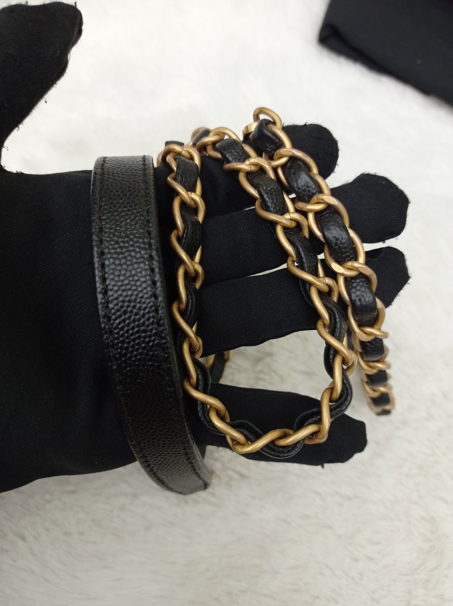 Chanel Coco Handle Medium Caviar Black GHW #25