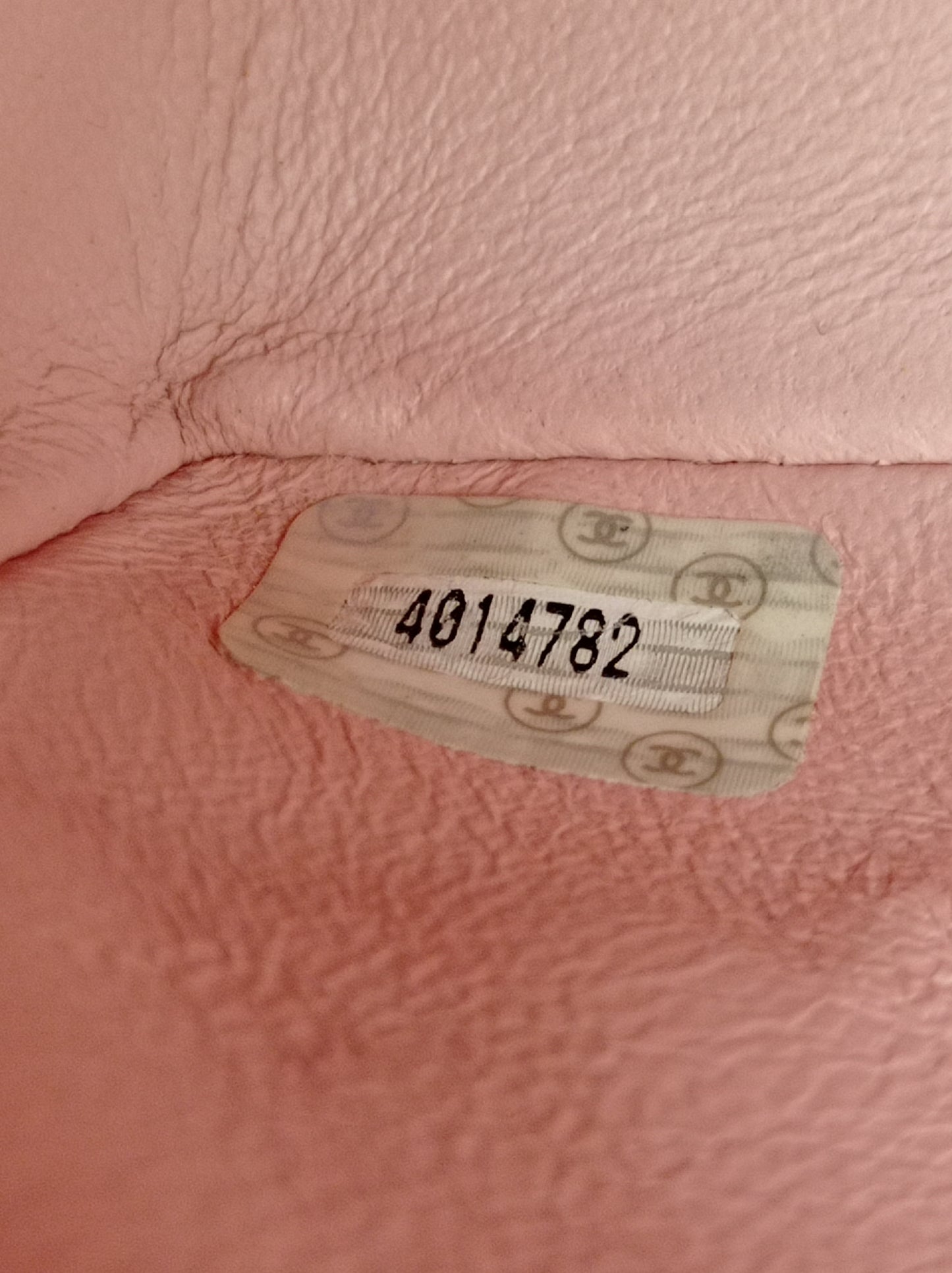 Chanel Small Lamb Pink Vintage GHW DF #4