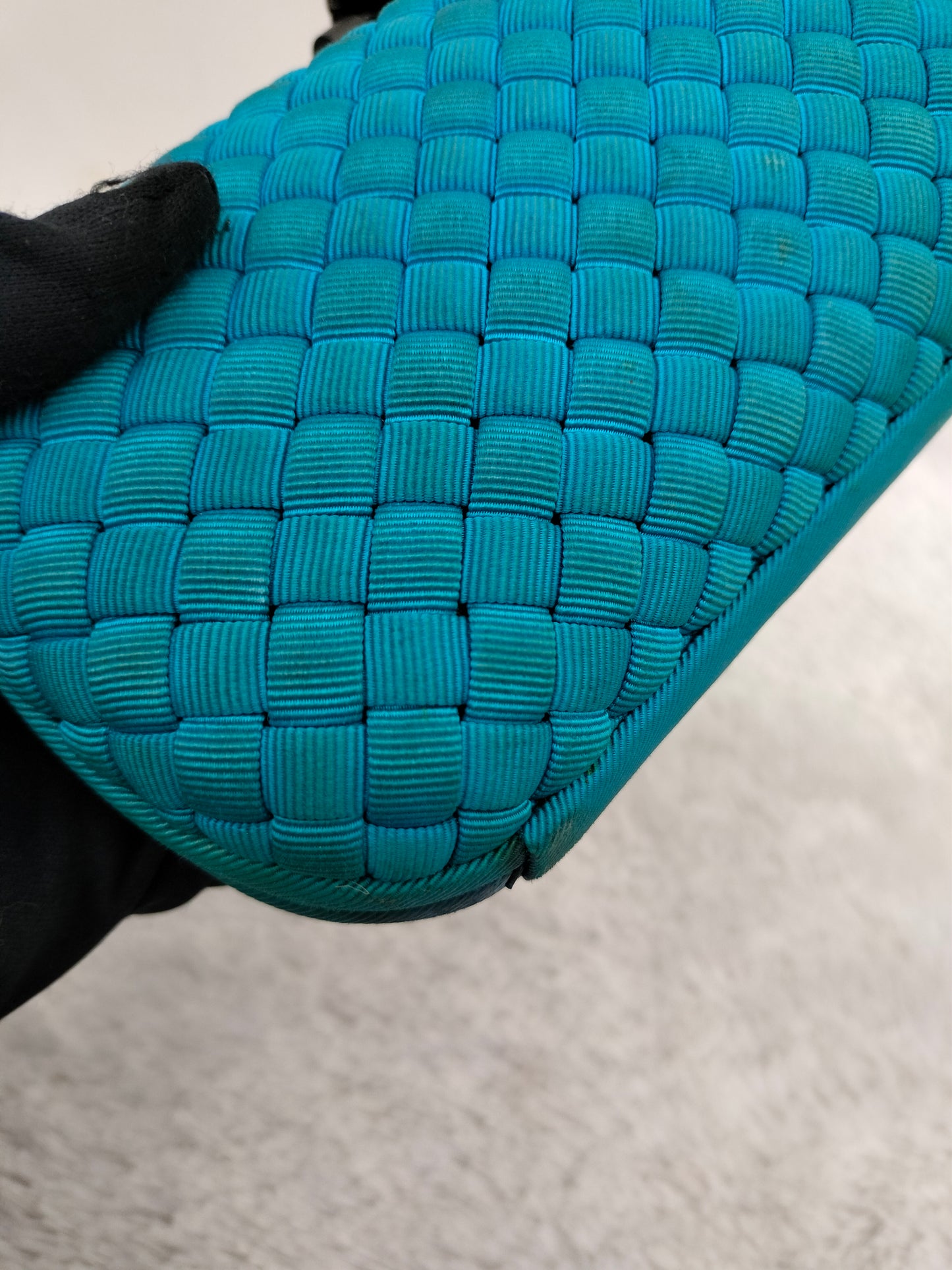 Bottega Veneta Knot Long Clutch Blue