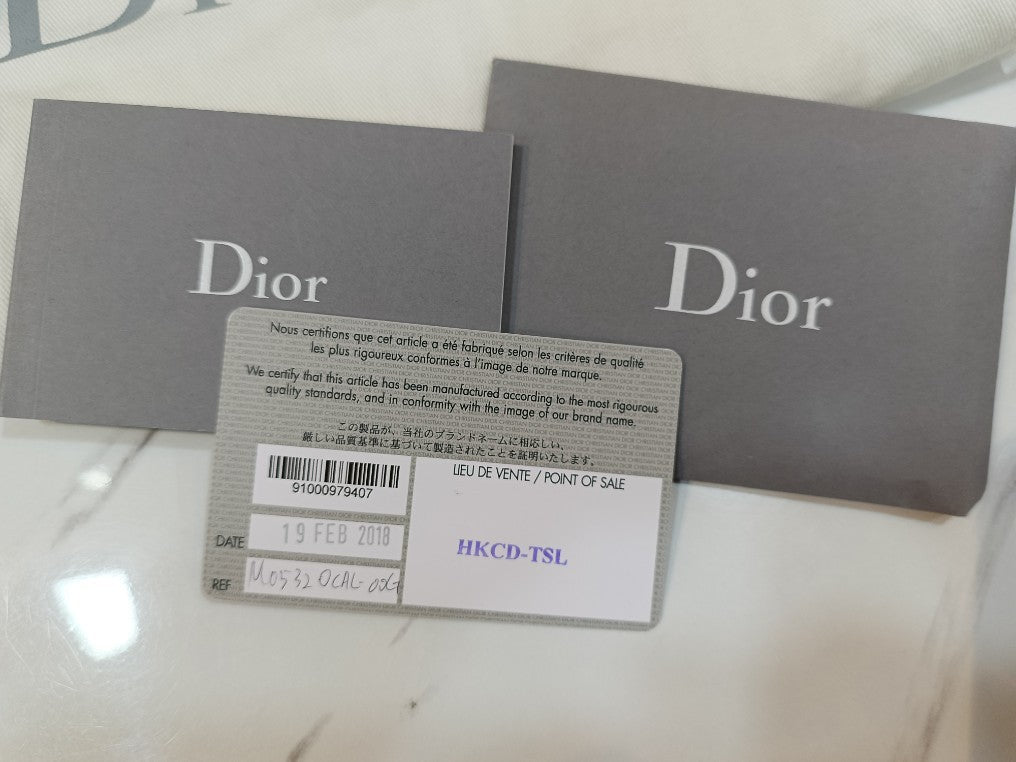 Lady Dior Small Lamb Grey GHW 2018