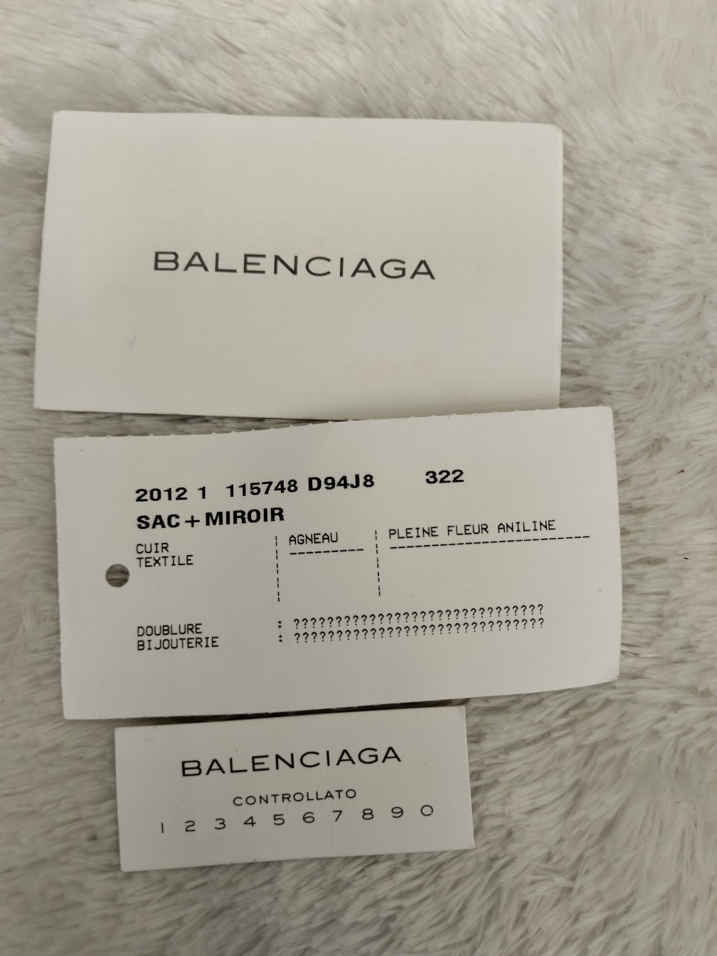 Balenciaga City Reguler Purple GHW 2012