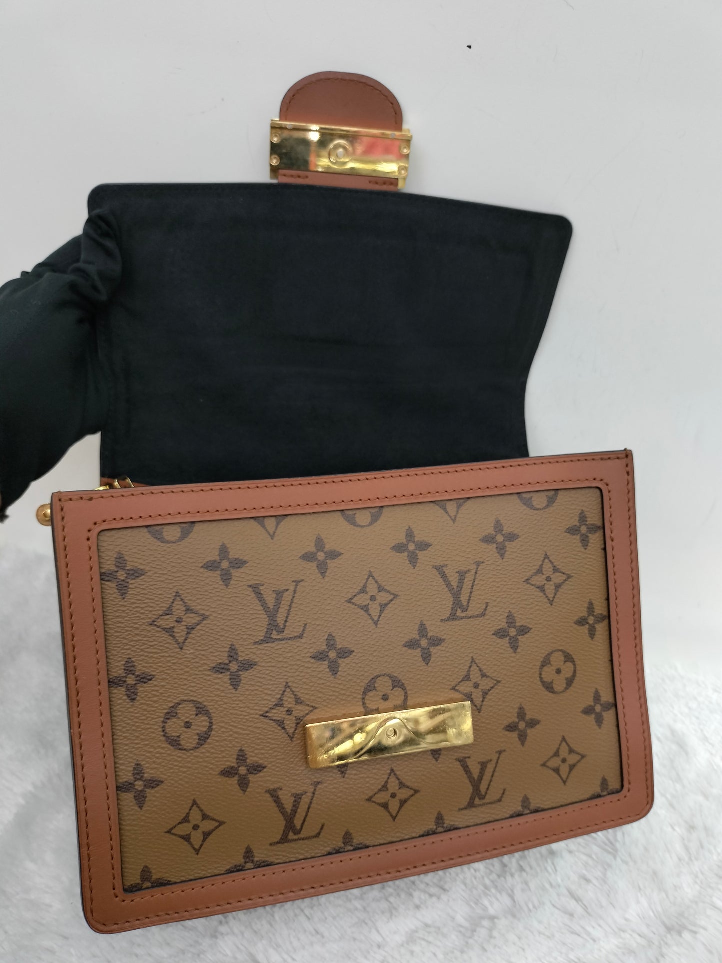 LV Dauphine MM Monogram Reverse 2020
