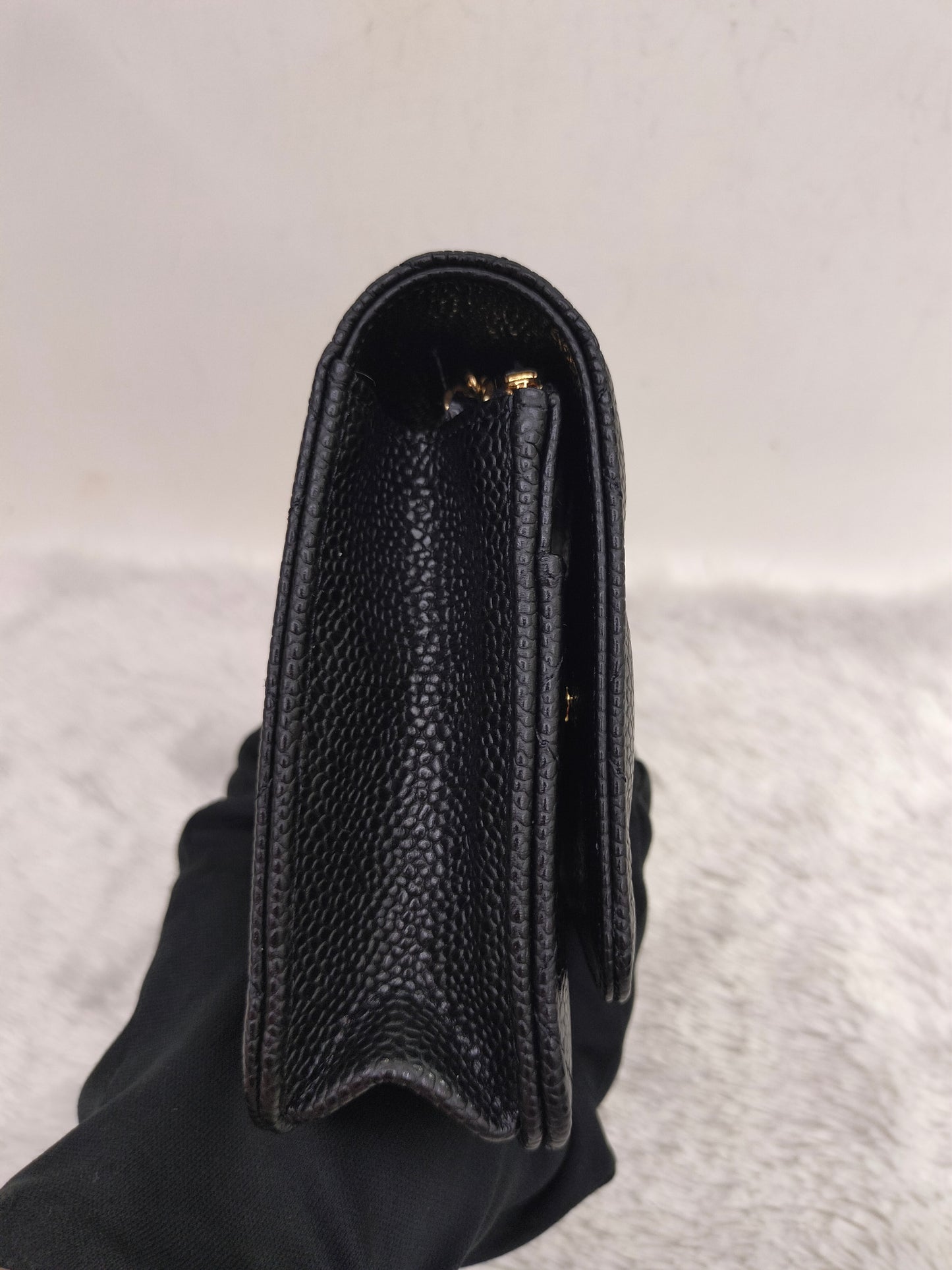 *NEW* Chanel WOC Caviar Black GHW (CHIP 2025)