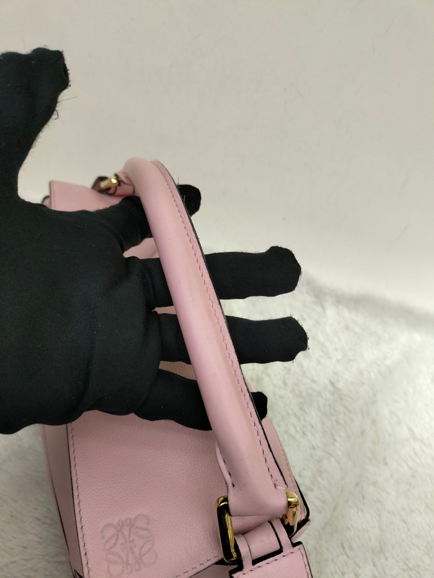 Loewe Puzzle Small Baby Pink GHW 2015