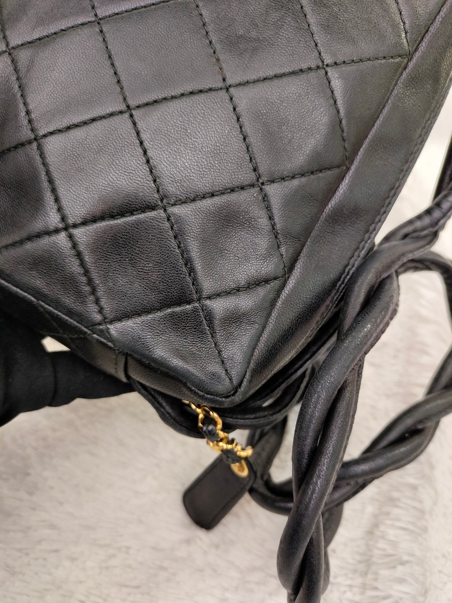 Chanel Camera Mini Twisted Lamb Black GHW #4