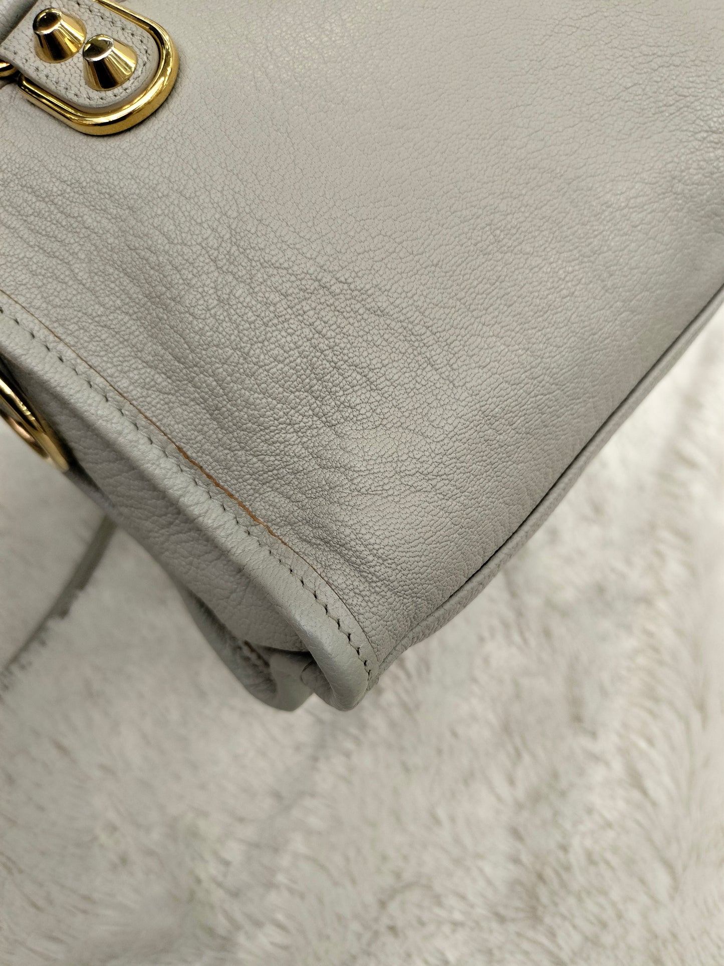 Balenciaga Mini City Edge Grey GHW