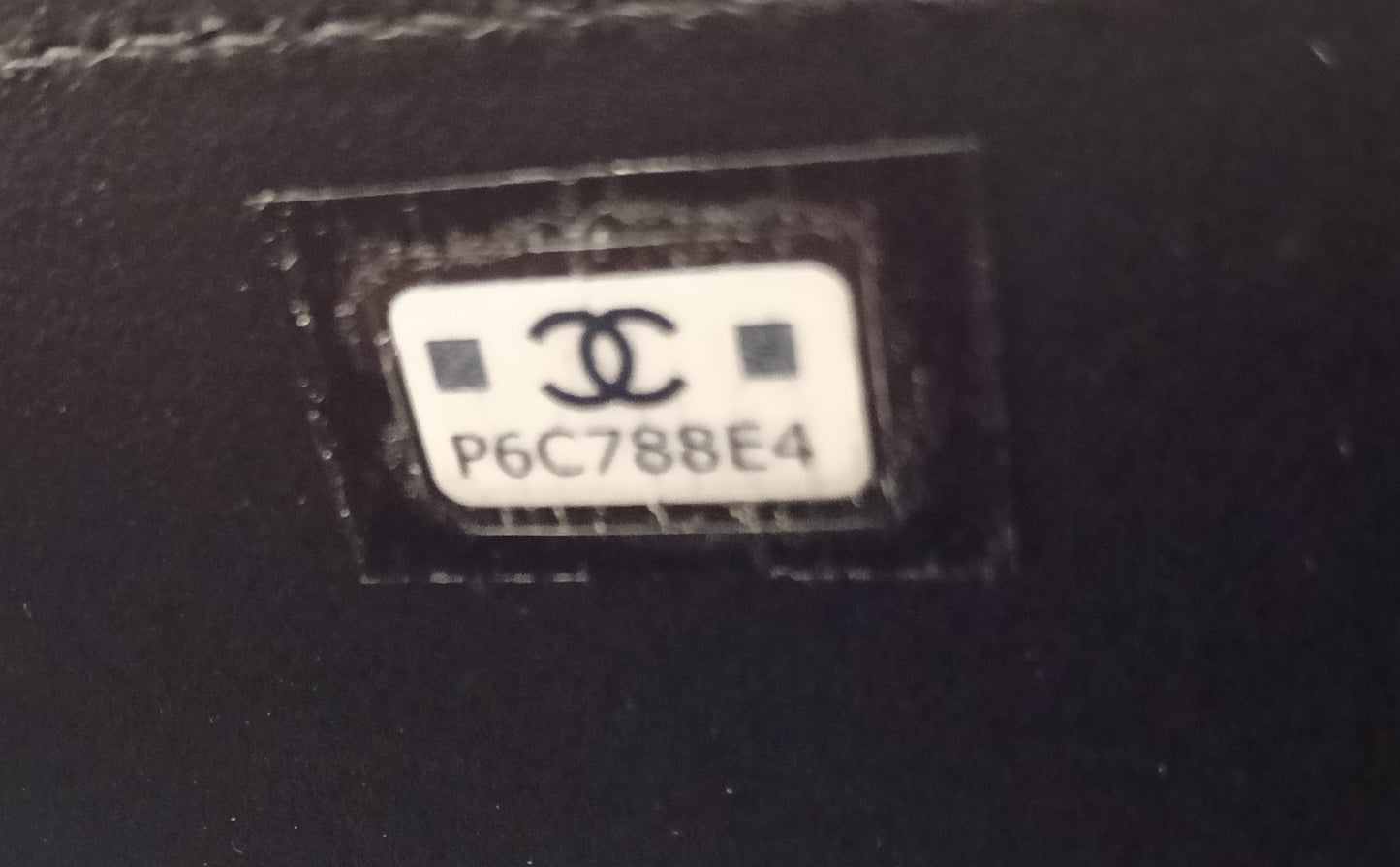 *NEW* Chanel Preppy Coco Long Vanity with Straps Black Caviar GHW (CHIP)
