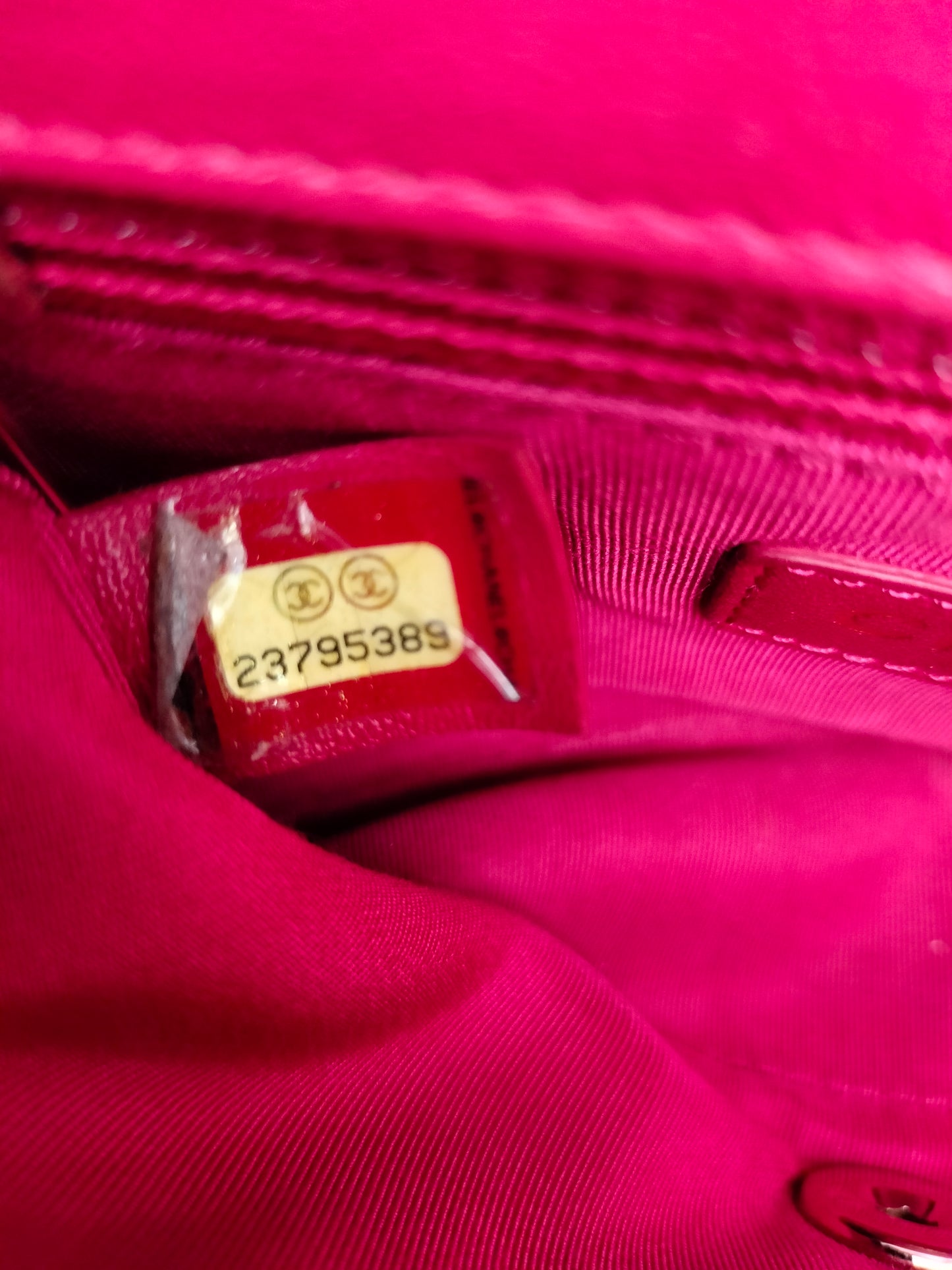 Chanel Mademoiselle Flap Calfskin Dark Pink/Pink GHW #23