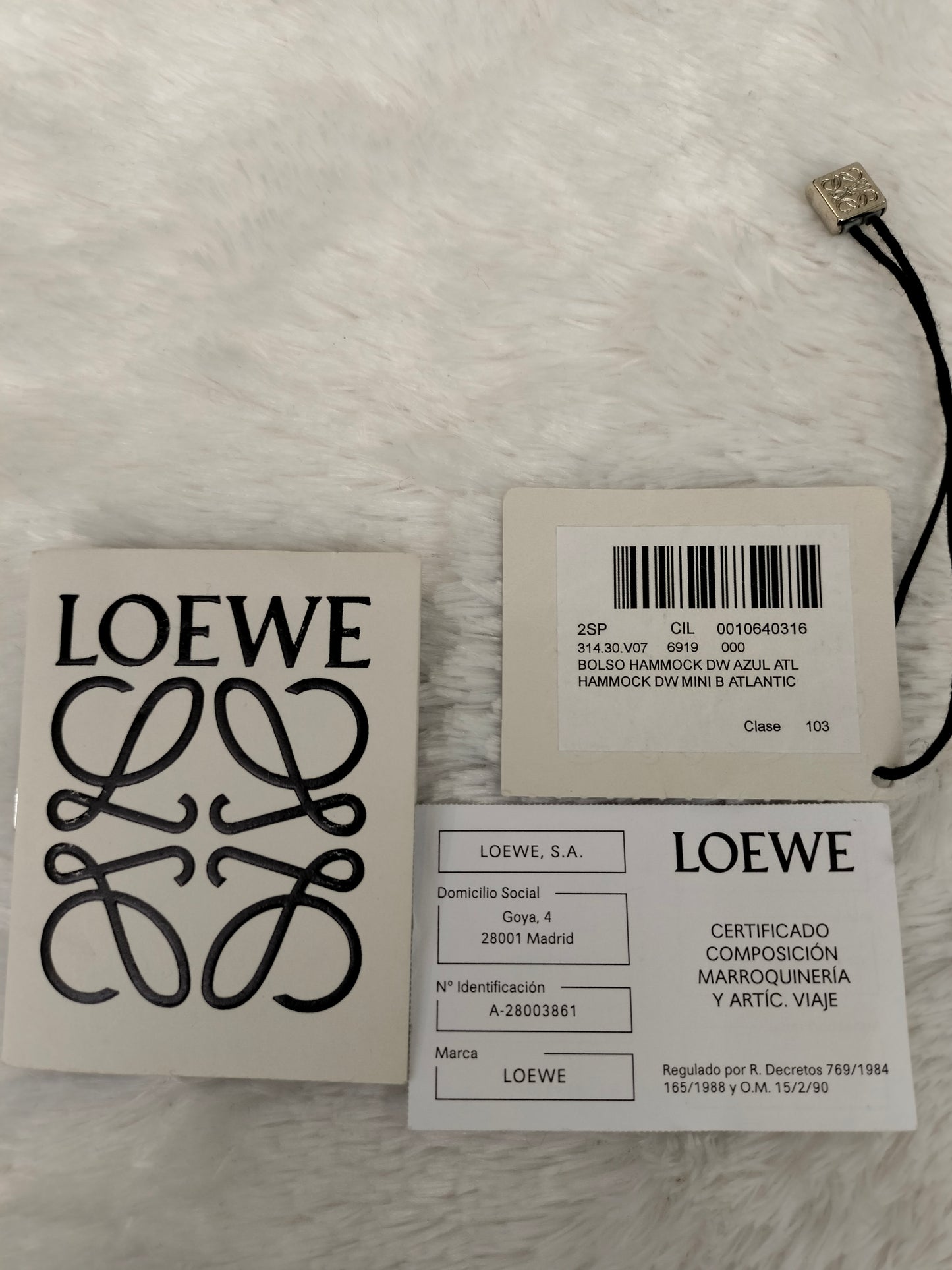 Loewe Hammock Mini Blue Atlantic 2021