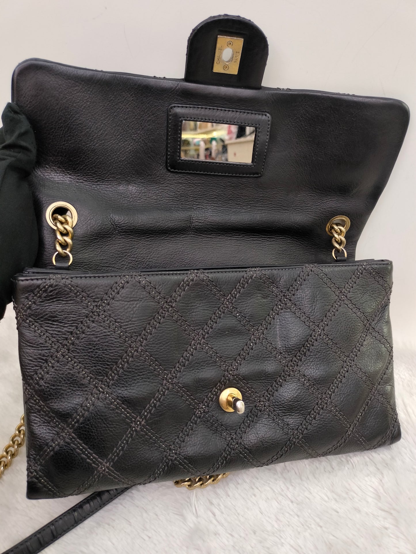 Chanel Jumbo Triple Stitched Calfskin Black GHW #19