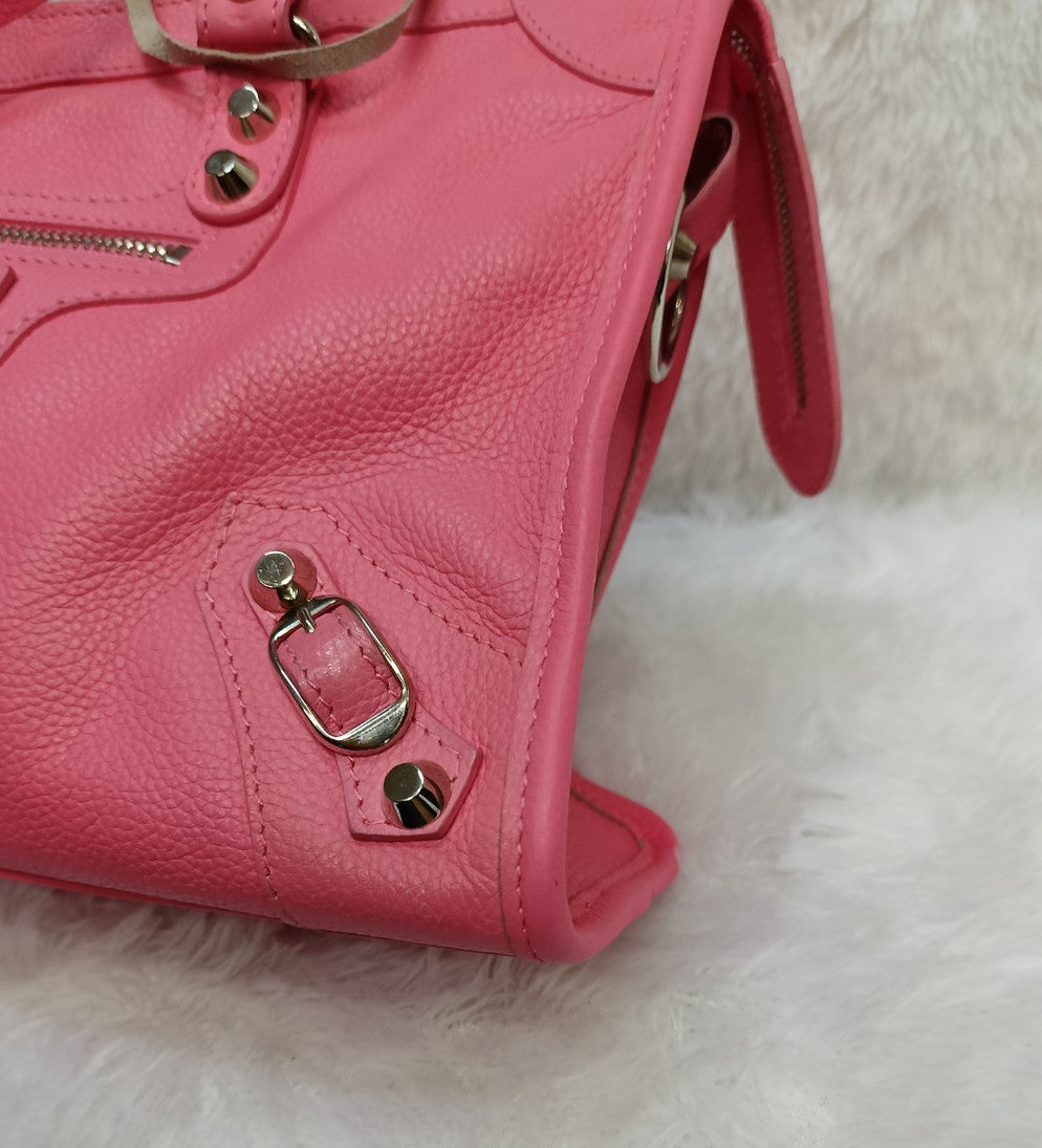Balenciaga Small City Pink SHW 2017