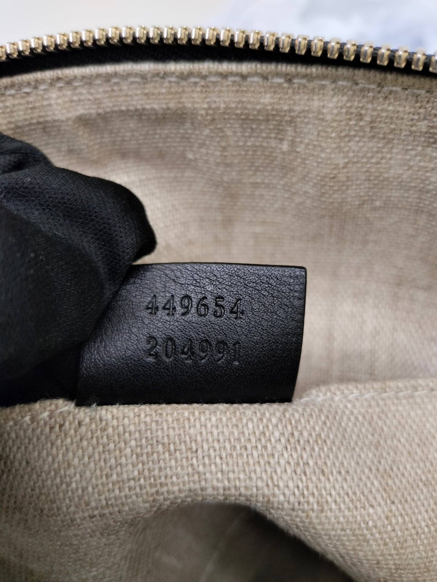 Gucci Micro Guccissima Dome Black GHW