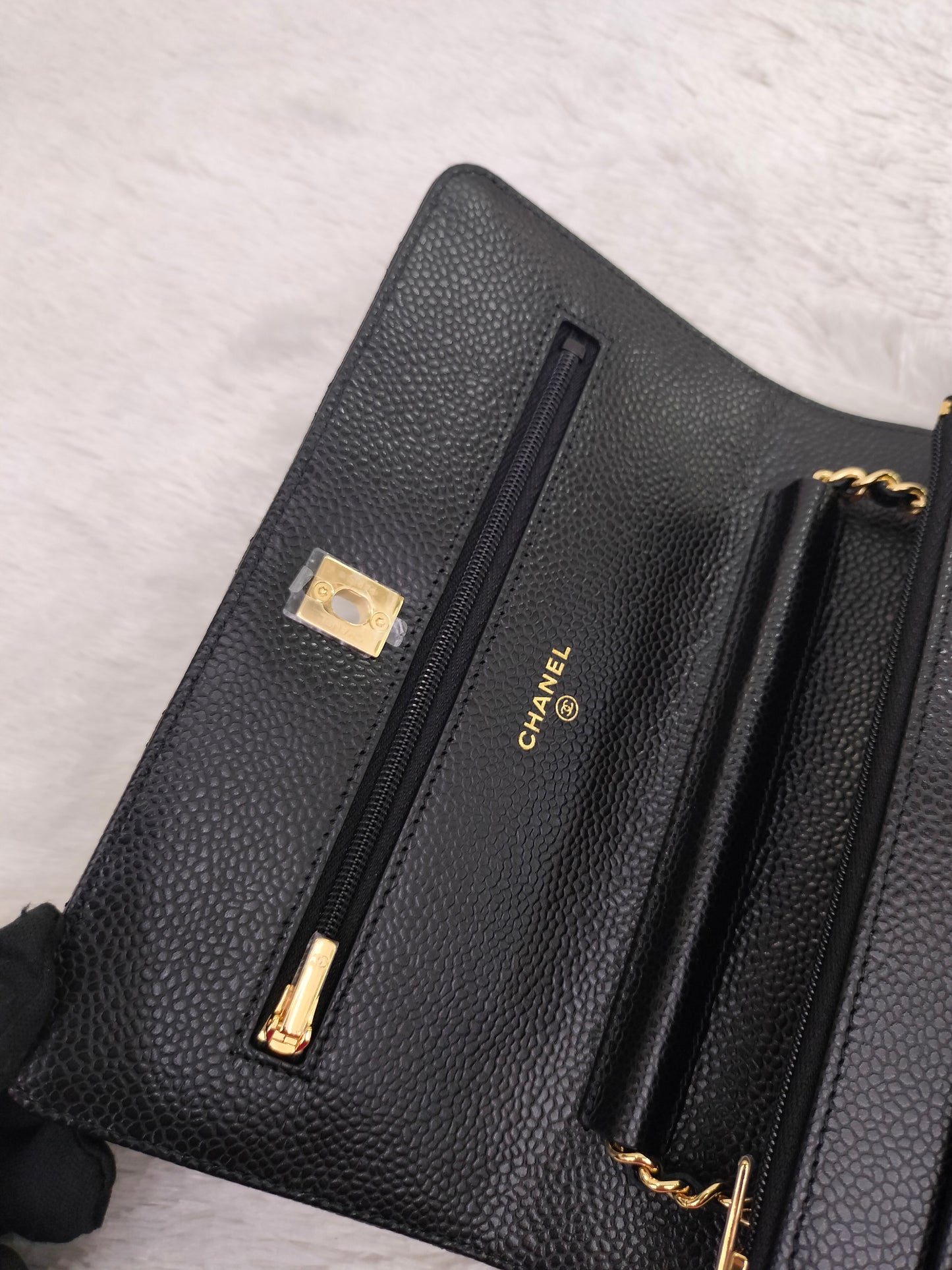 *NEW* Chanel WOC Caviar Black GHW (CHIP 2025)