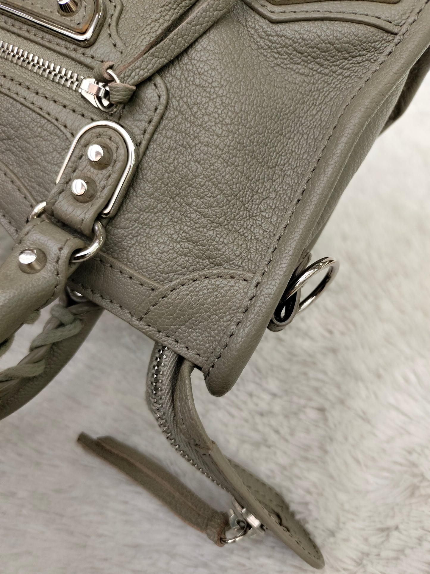 Balenciaga Nano City Edge Grey SHW 2022