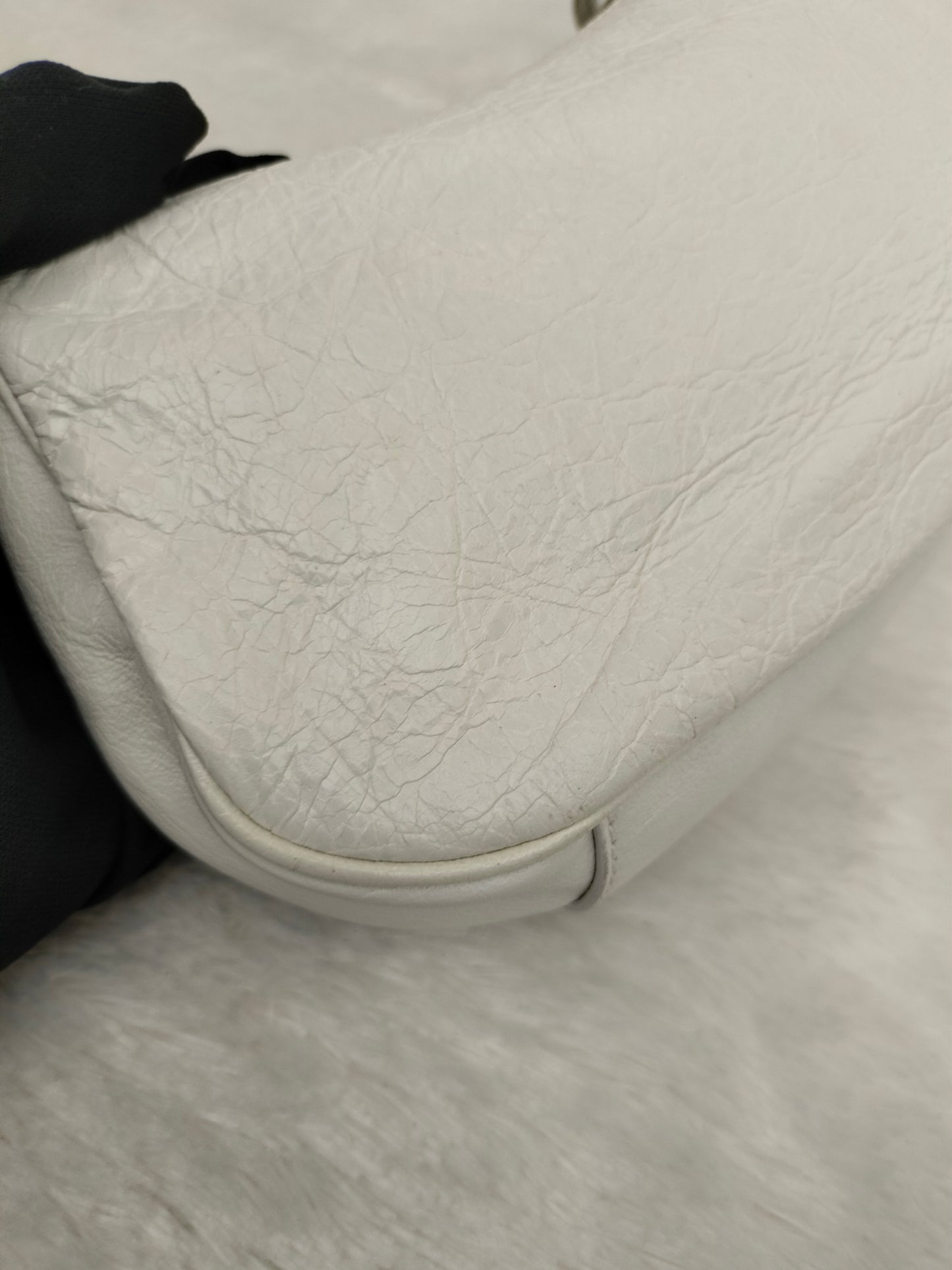 Balenciaga Le Cagole Mini Giant White RHW