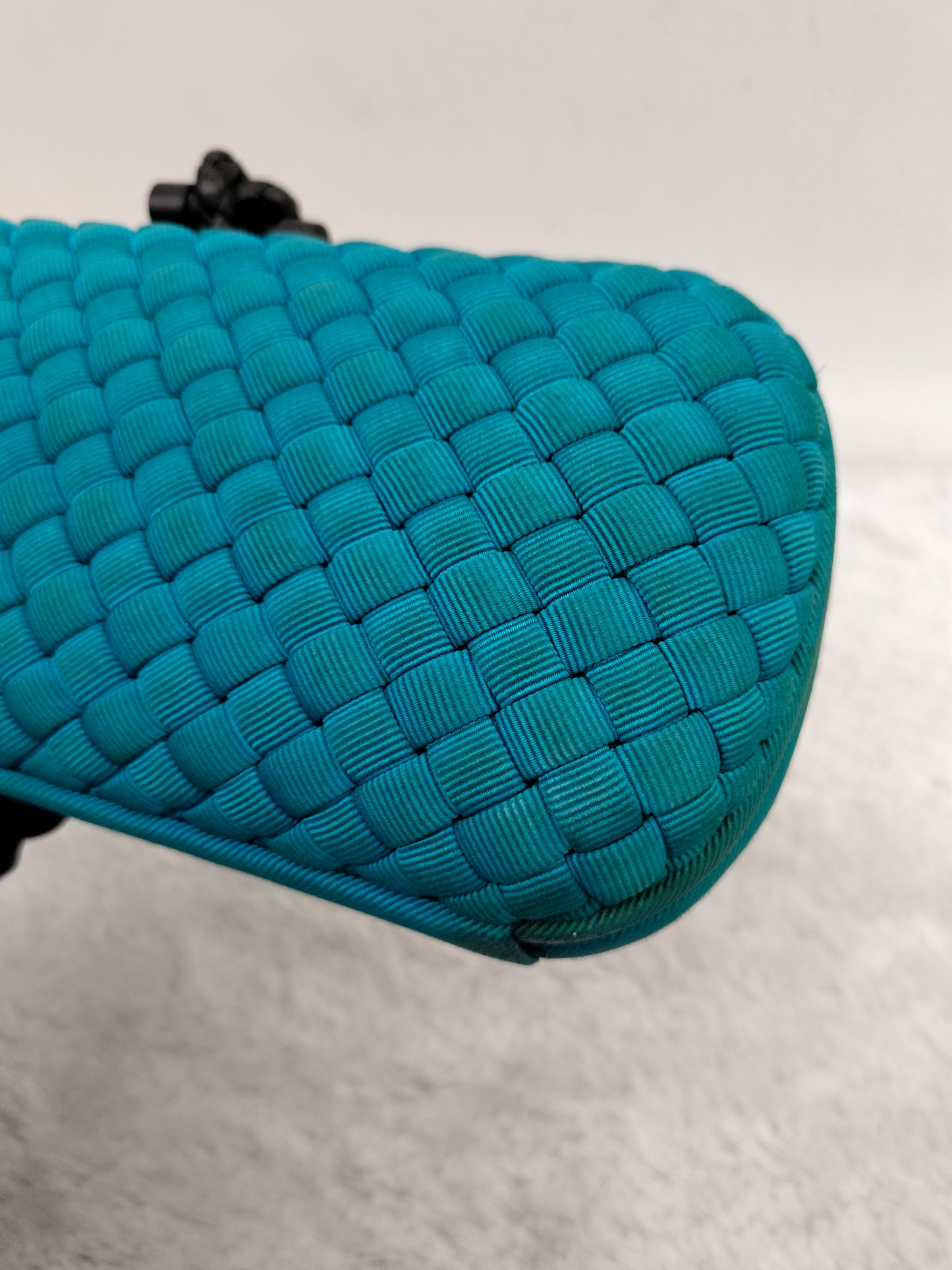 Bottega Veneta Knot Long Clutch Blue