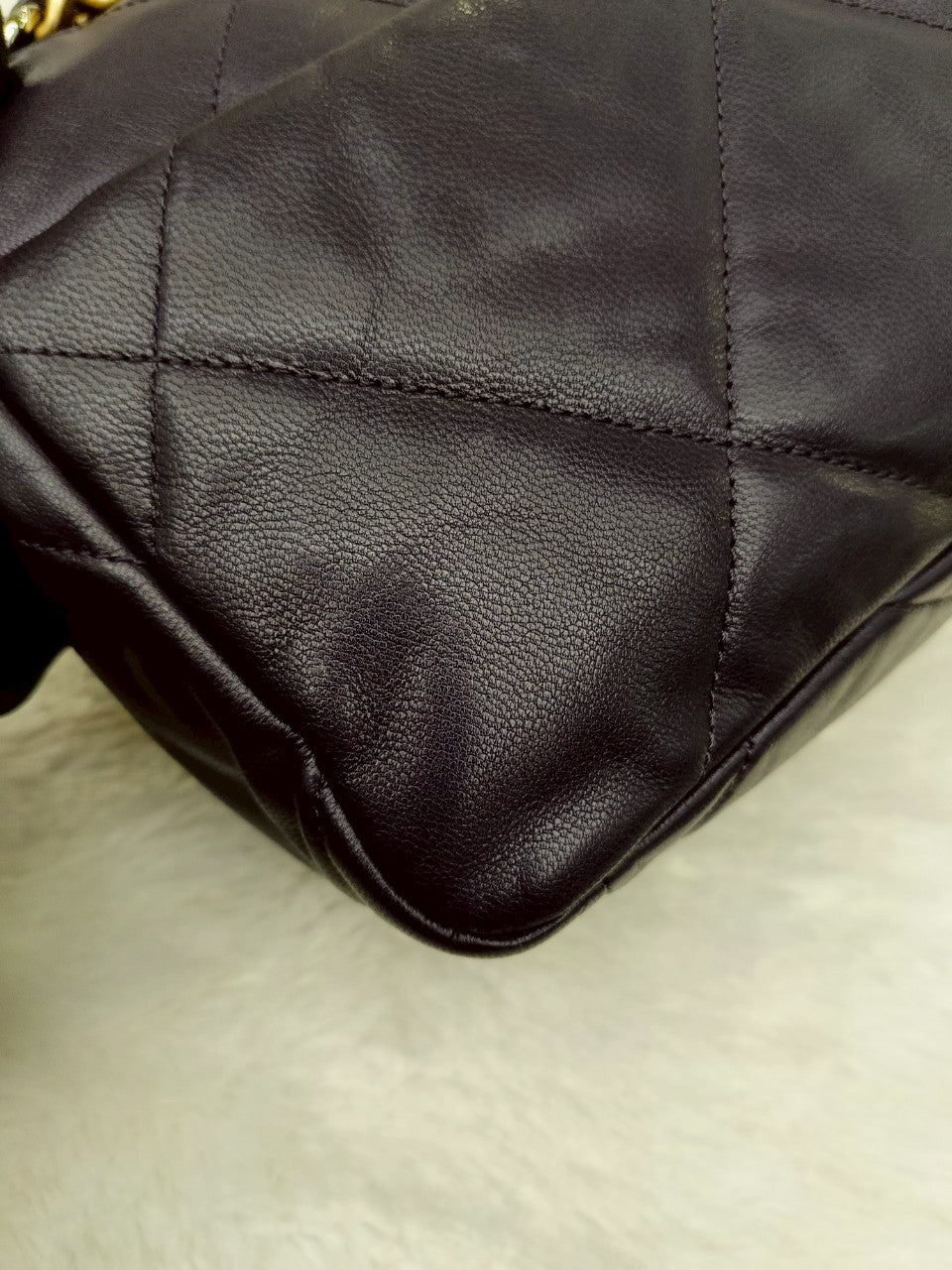 Chanel C19 Small Dark Purple GHW #30