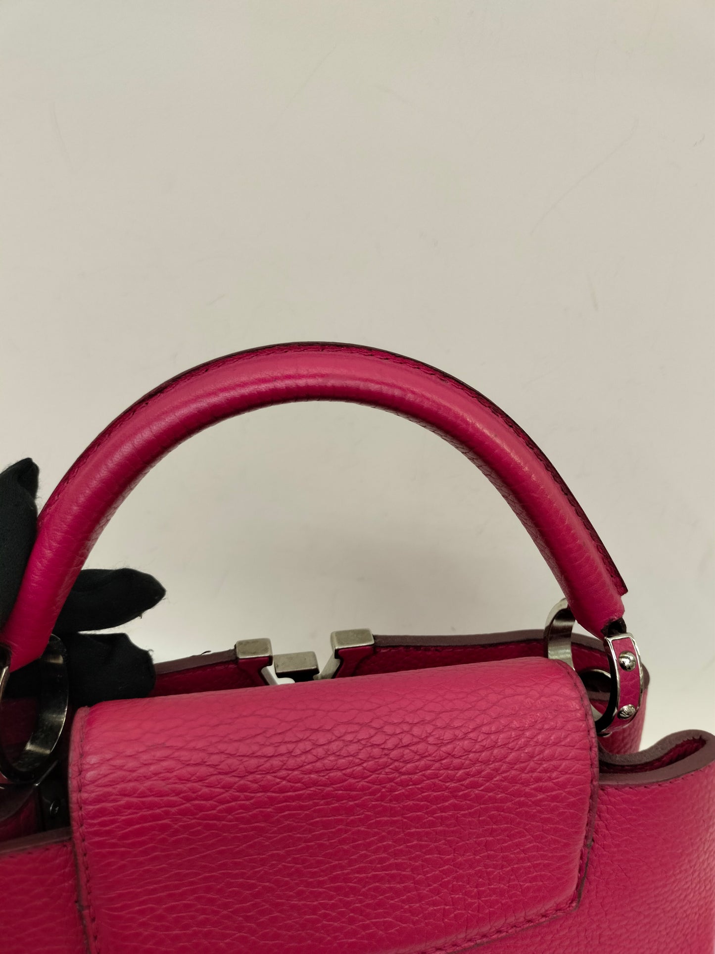 LV Capucines BB Fresia Fushcia 2014