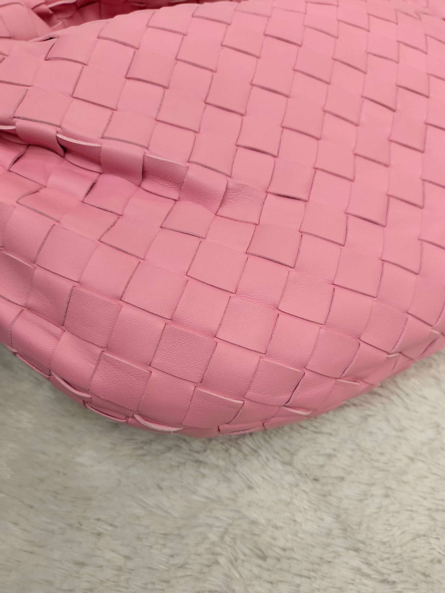 Bottega Veneta Teen Jodie Pink GHW