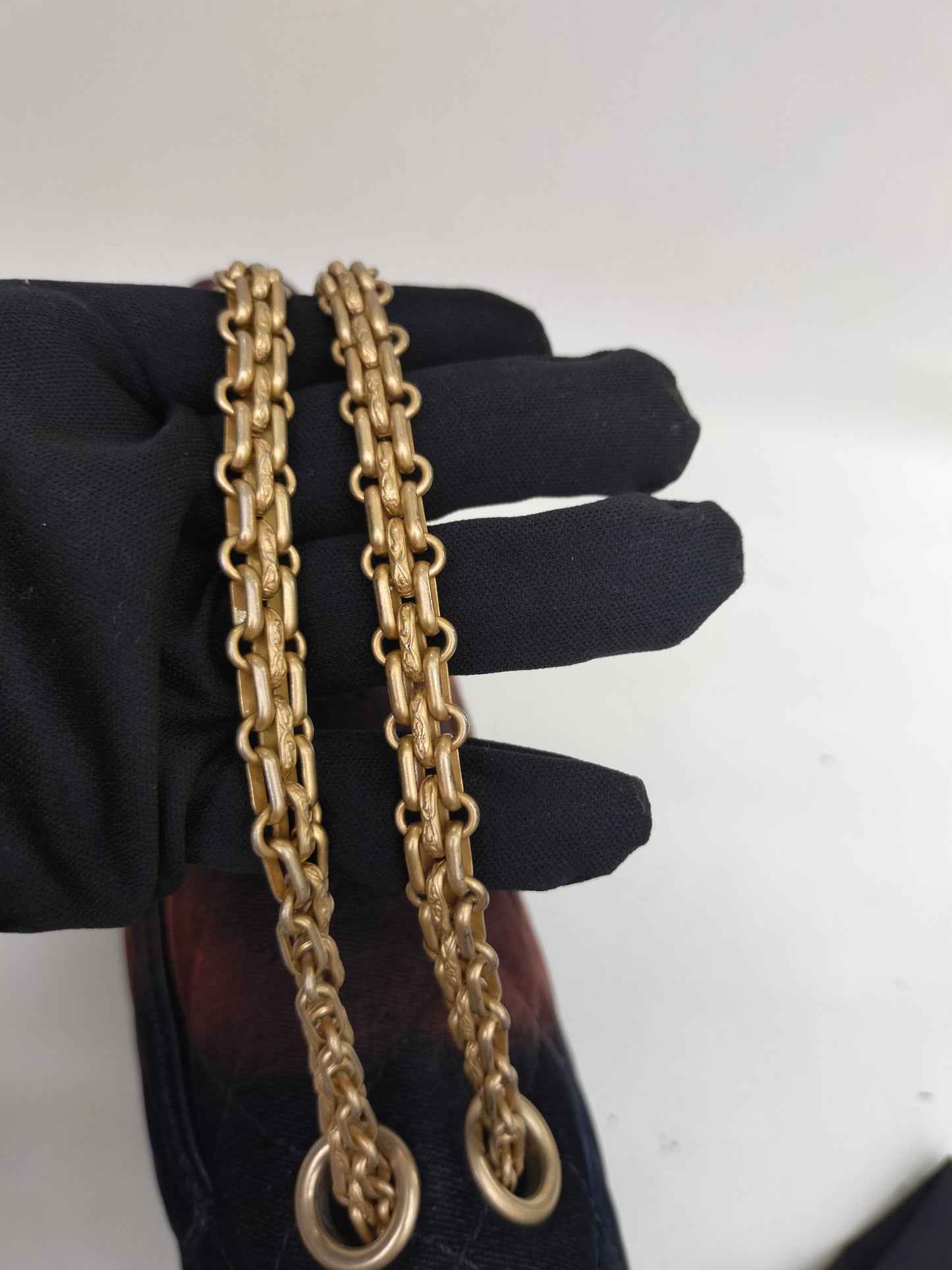 Chanel Reissue Medium Velvet Ombre GHW DF #24