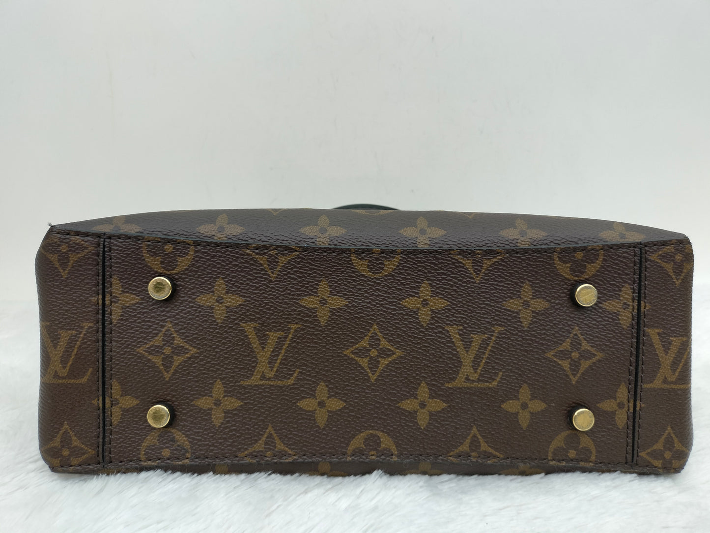 LV One Handle Flap Bag MM Monogram Noir 2016