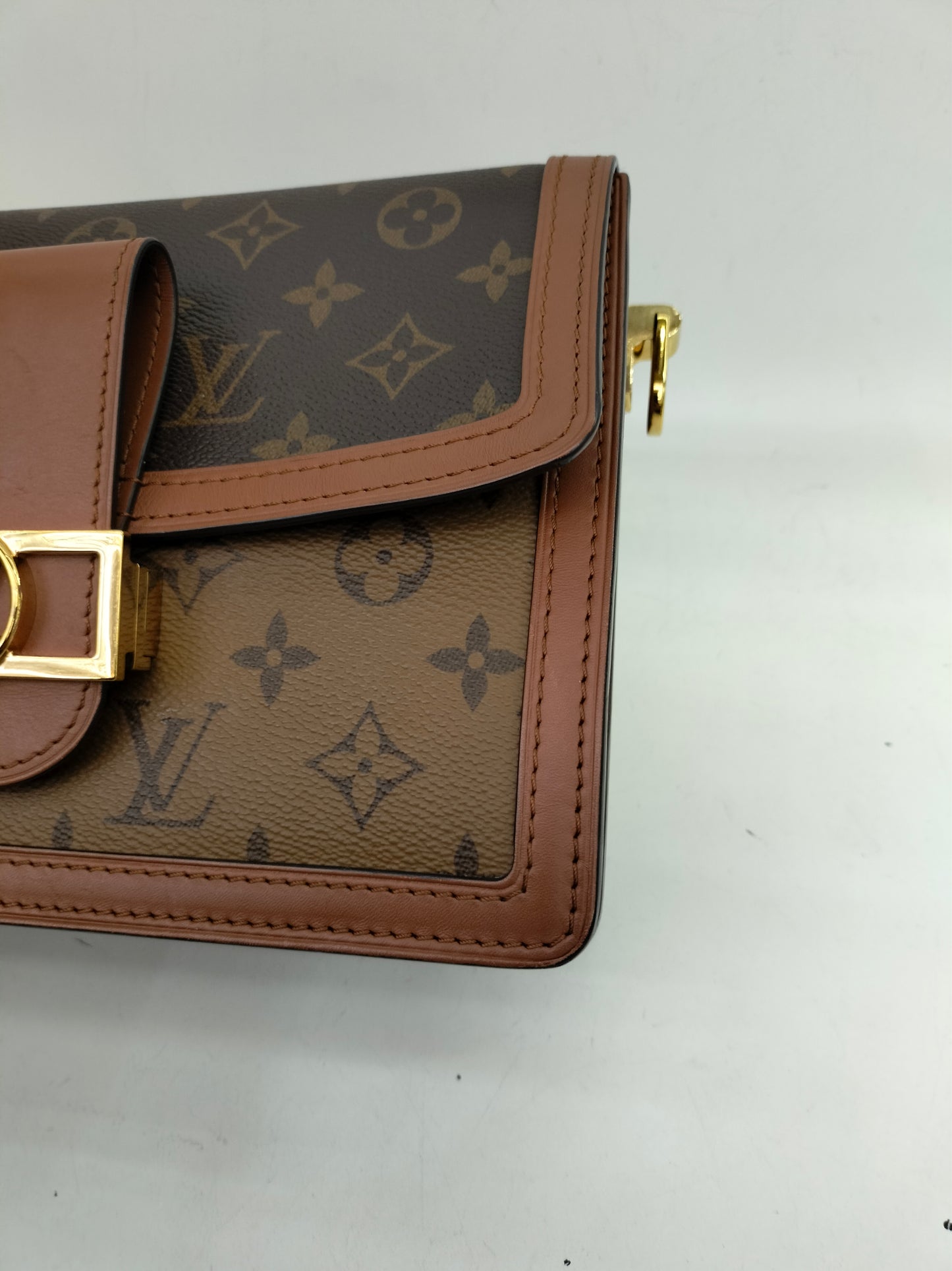 LV Dauphine MM Monogram Reverse (CHIP)