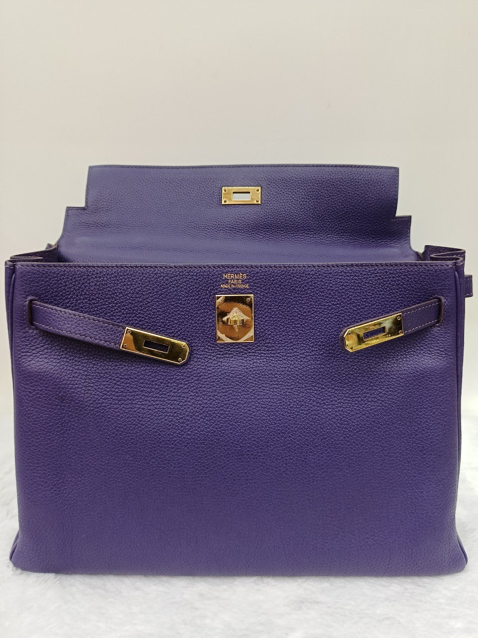 Kelly35 Togo Iris GHW #N square