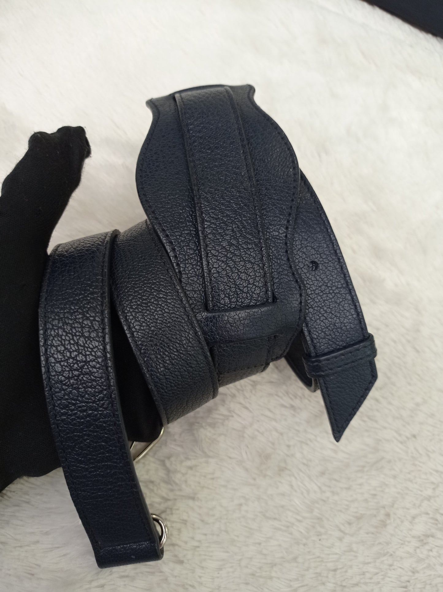 Balenciaga Mini City Edge Navy SHW