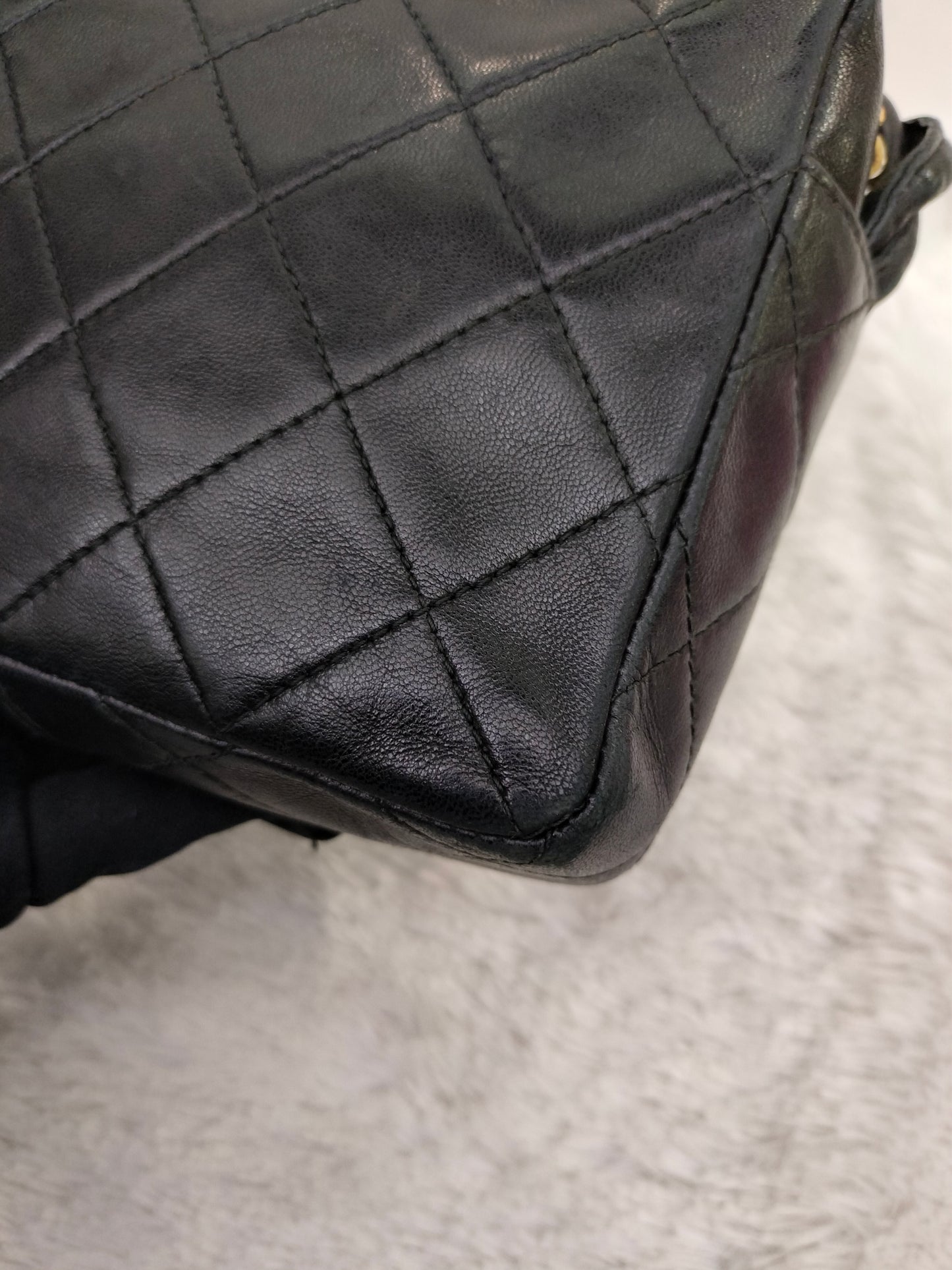 Chanel Camera Mini Twisted Lamb Black GHW #4