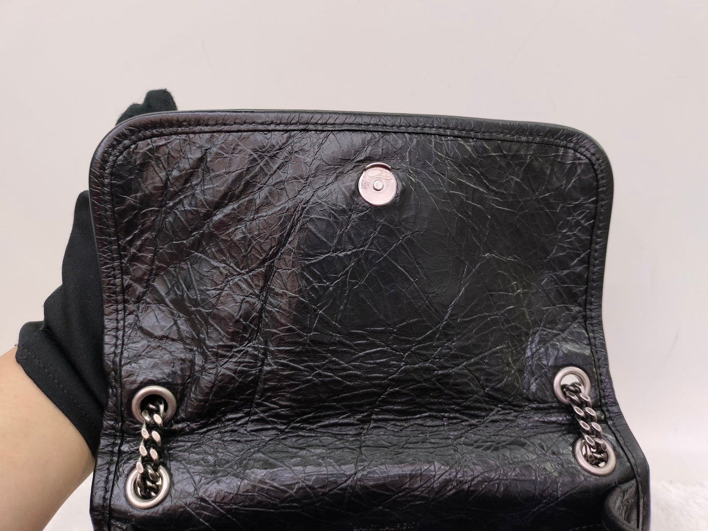 YsL Niki Baby Calfskin Black RHW 2018