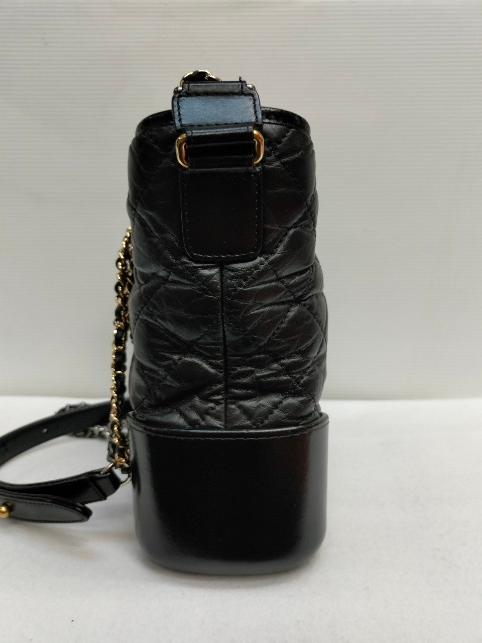 Chanel Gabrielle Medium Black #24. Size 28x21x9cm