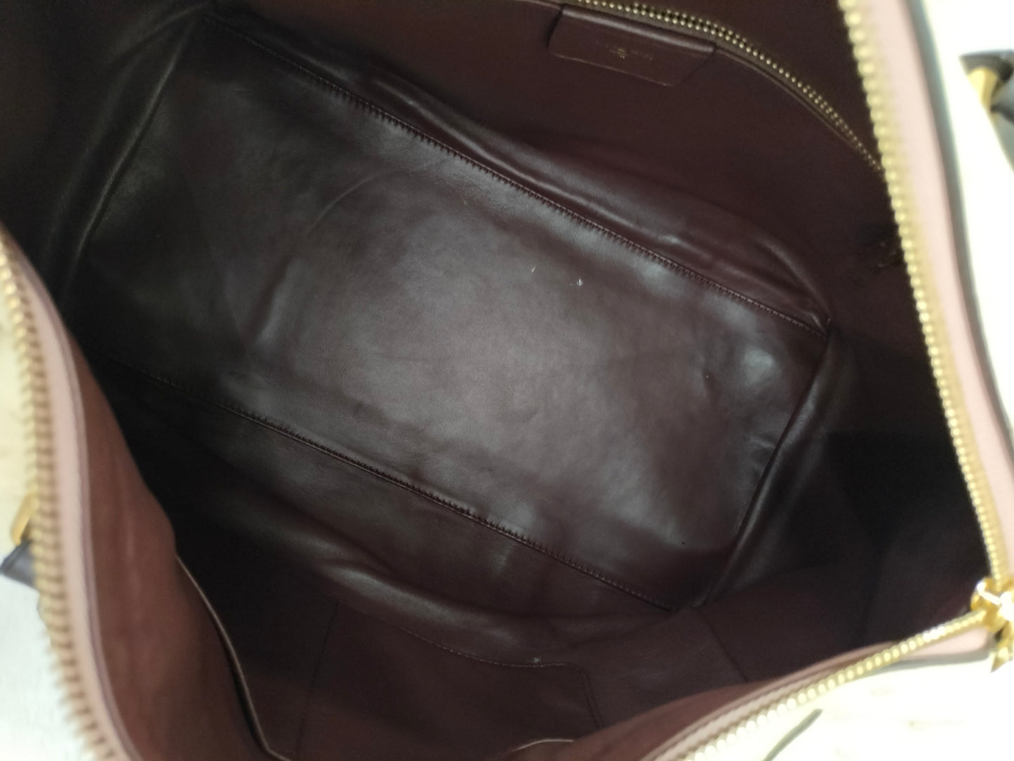 Loewe Fusta Ostrich Anagram Beige Brown GHW 2011