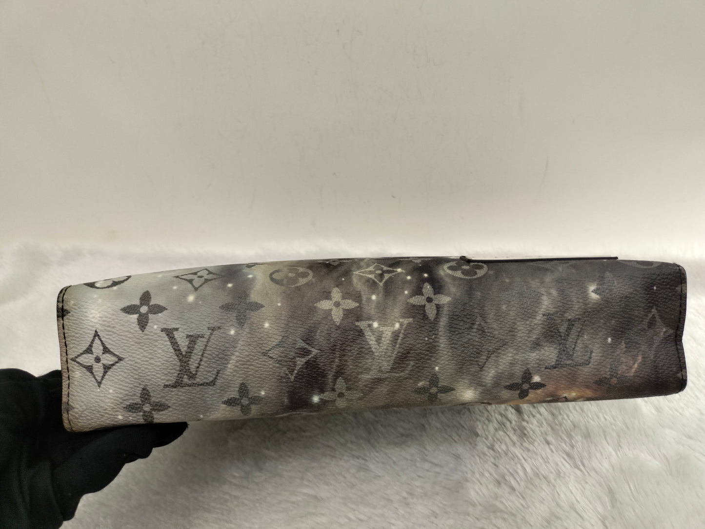 LV Pochette Voyage Monogram Galaxy Black Grey