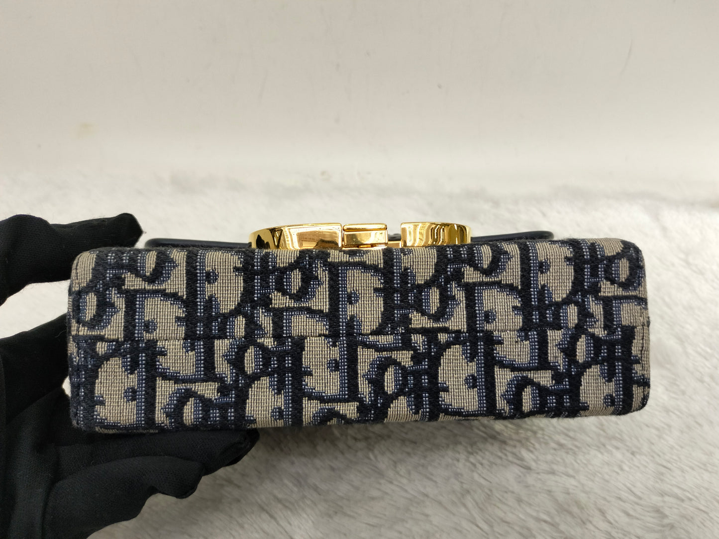 Dior Montaigne Box Oblique Navy GHW 2020