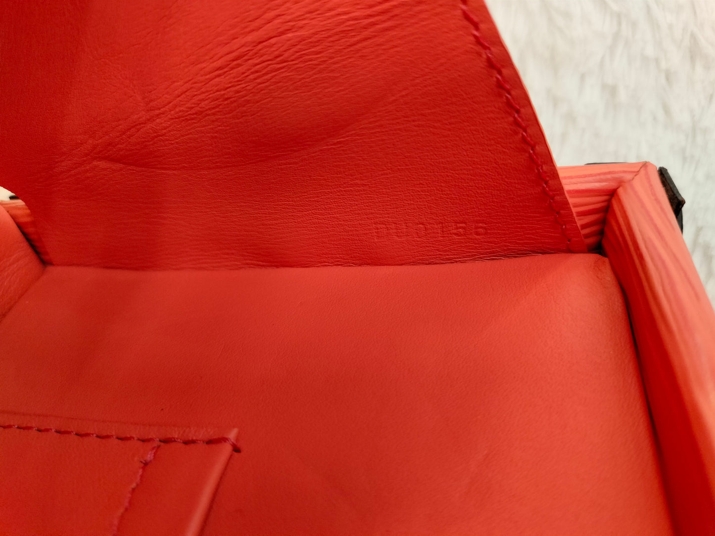 LV Petite Malle Trunk Epi Salmon 2016