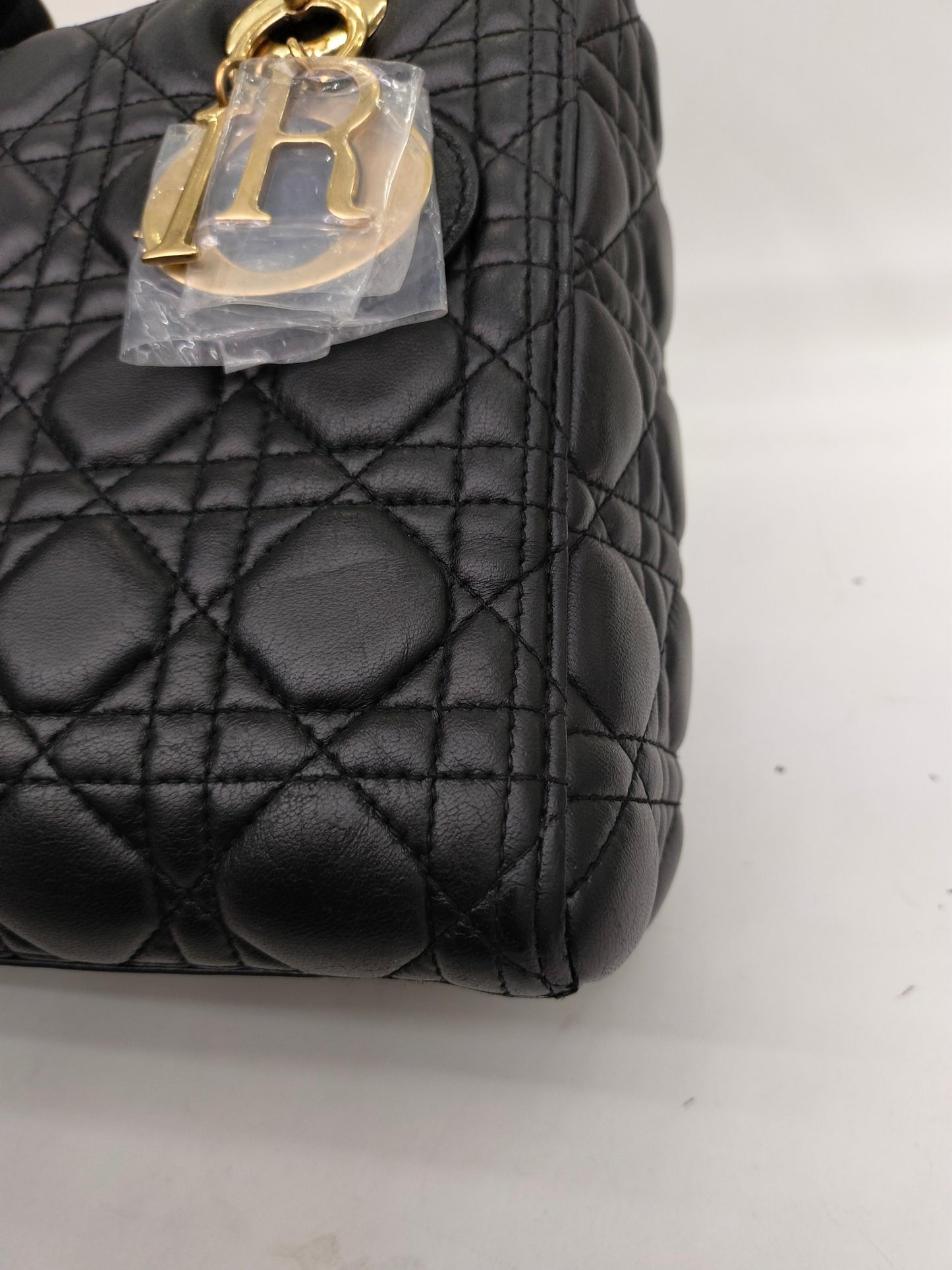 Lady Dior Medium Lamb Black GHW 2014