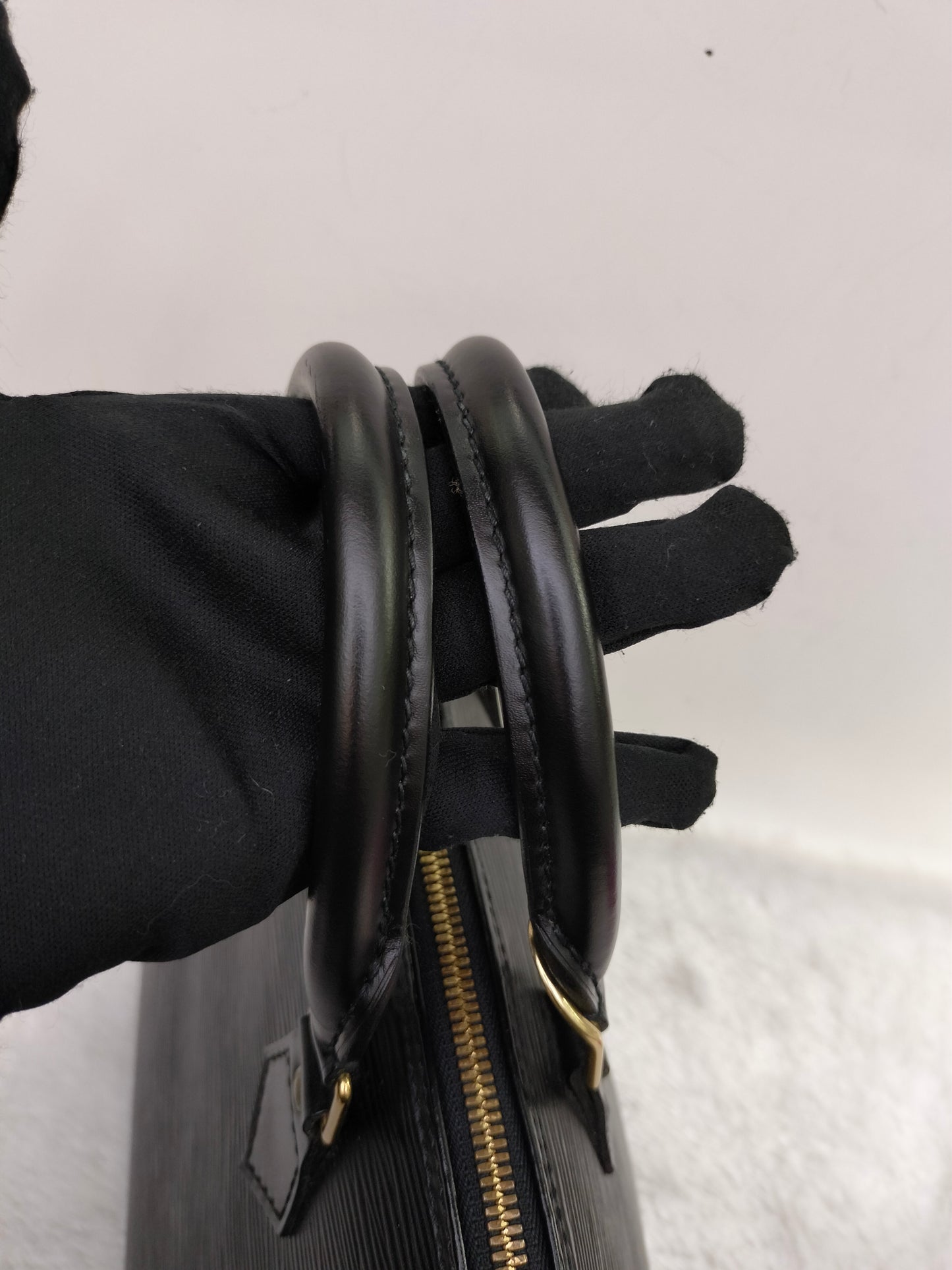 LV Alma PM Epi Black Vintage