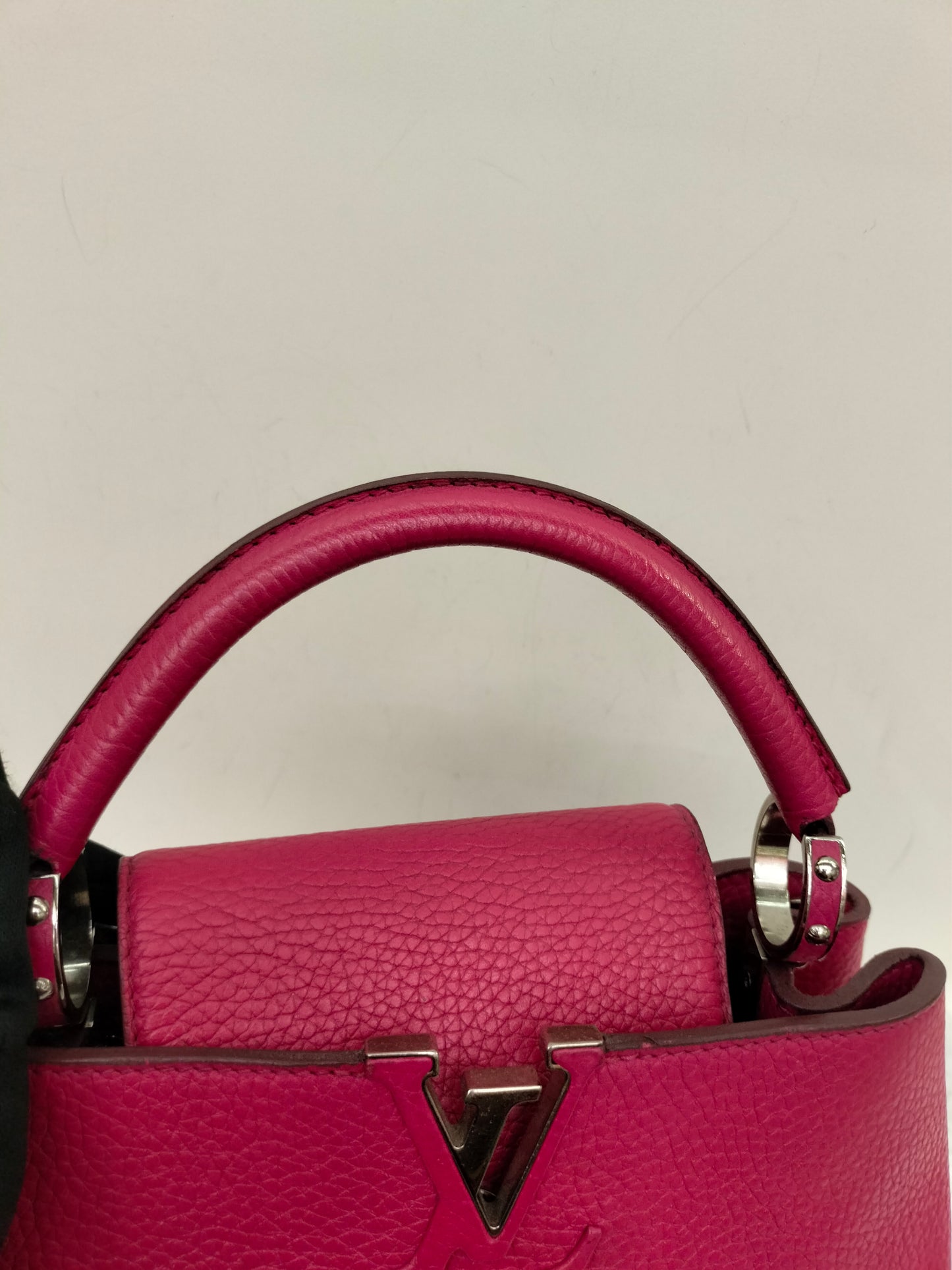 LV Capucines BB Fresia Fushcia 2014