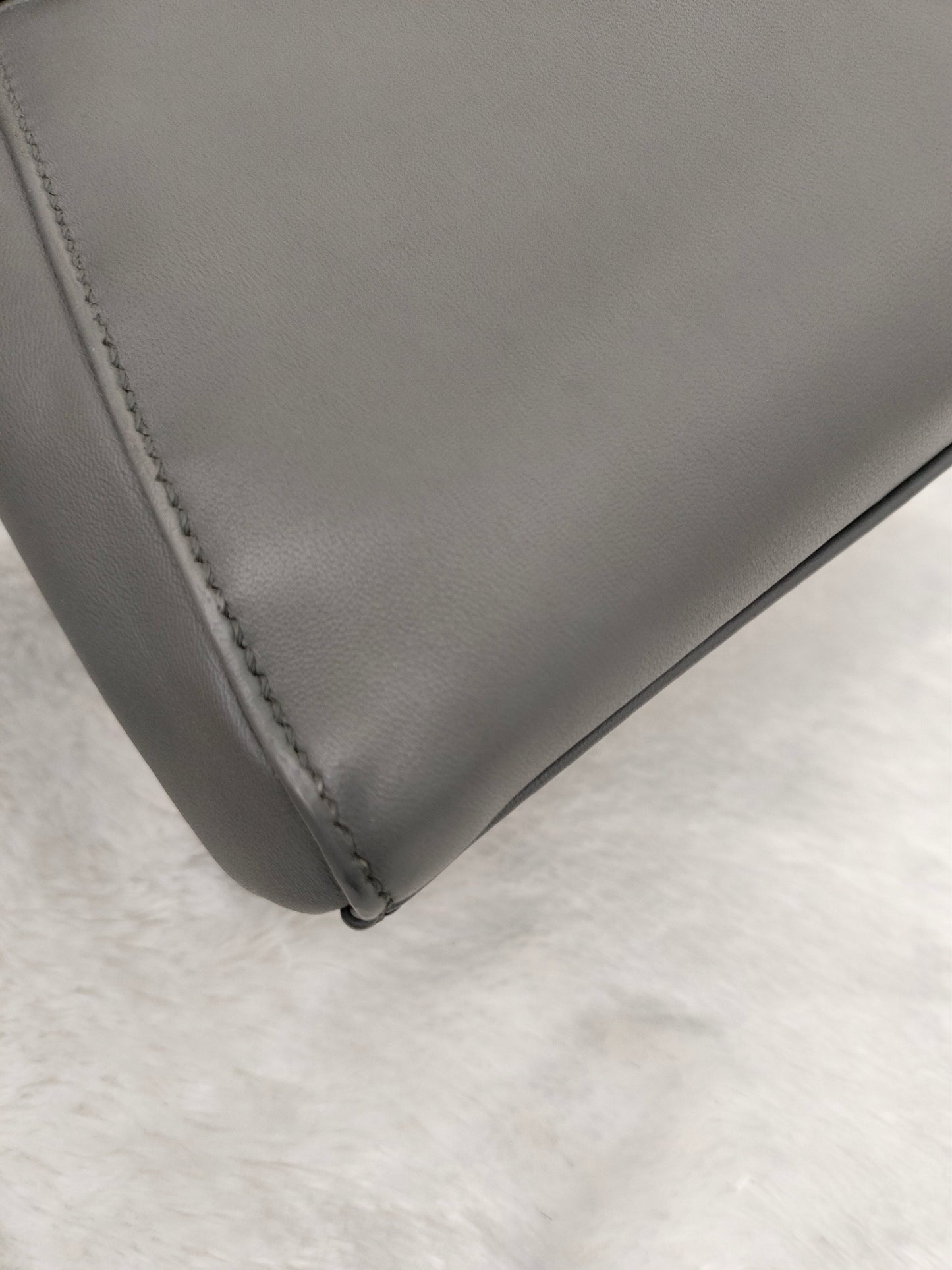 Fendi Peekaboo Mini Grey Blue GHW