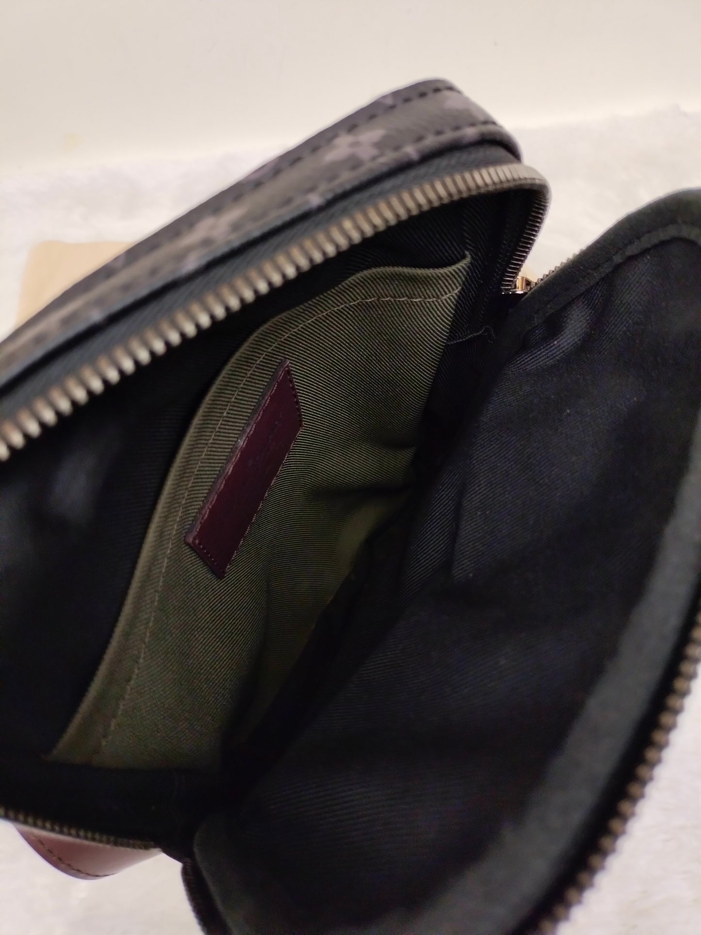 LV Amazone Sling Patchwork Monogram Eclipse Virgil Abloh 2020