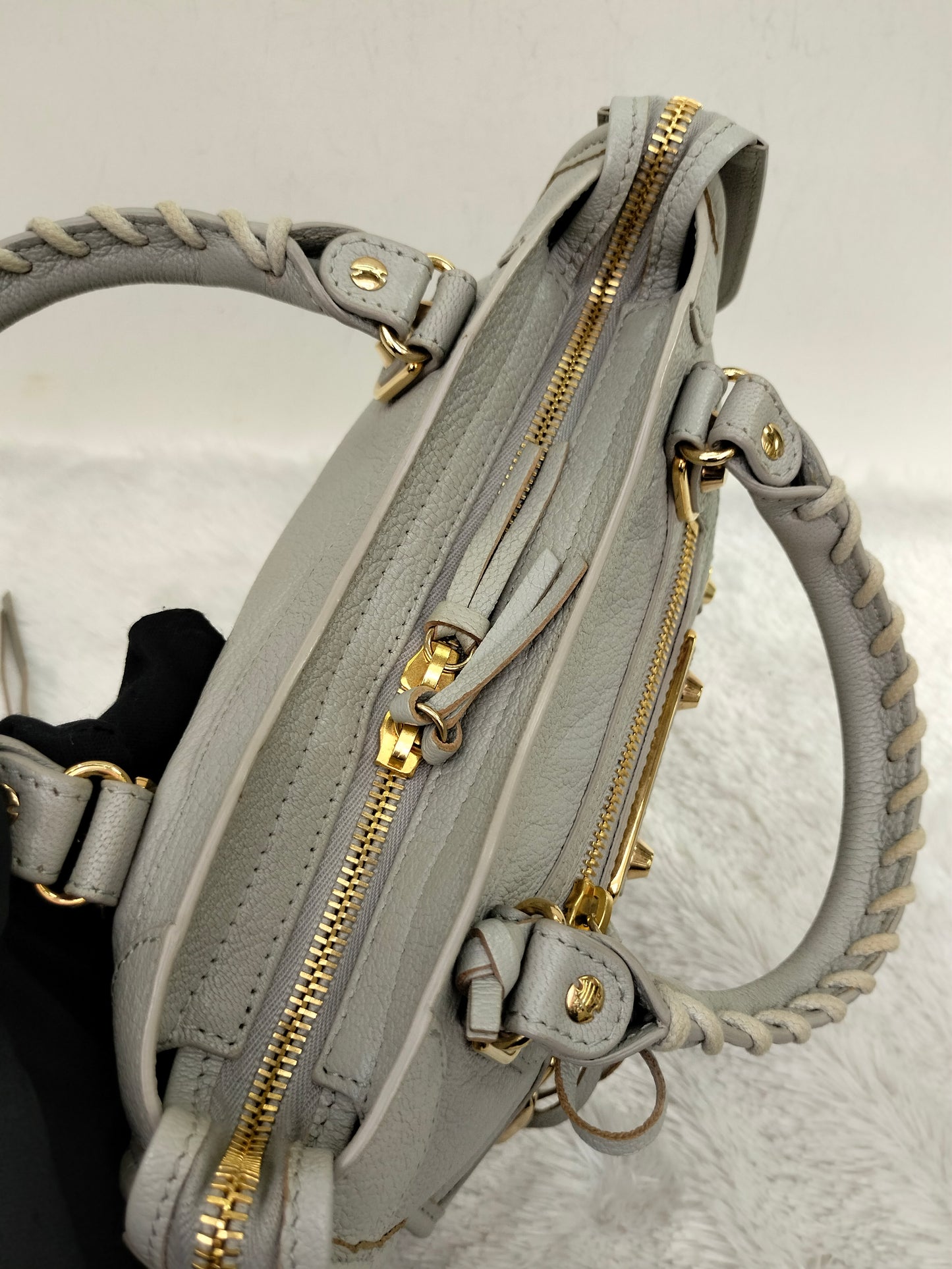 Balenciaga Mini City Edge Grey GHW