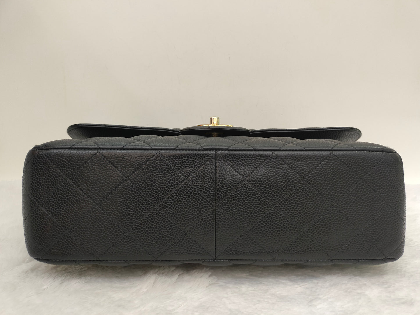 Chanel Jumbo Caviar Black GHW DF #14