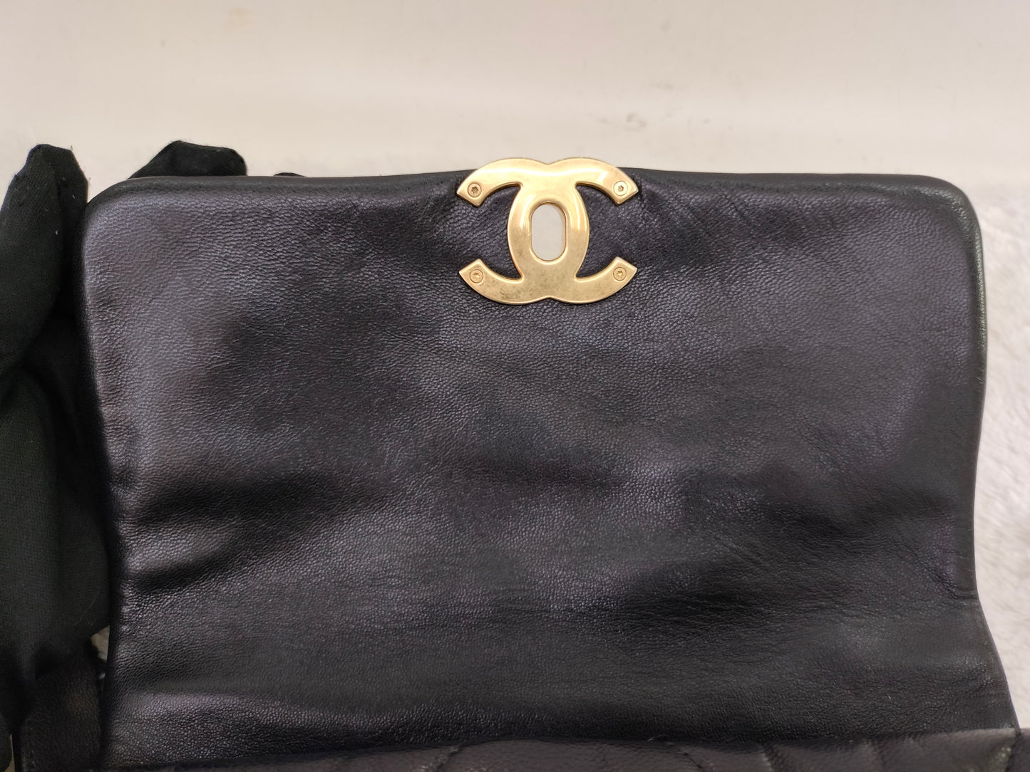 Chanel C19 Small Black GHW #30
