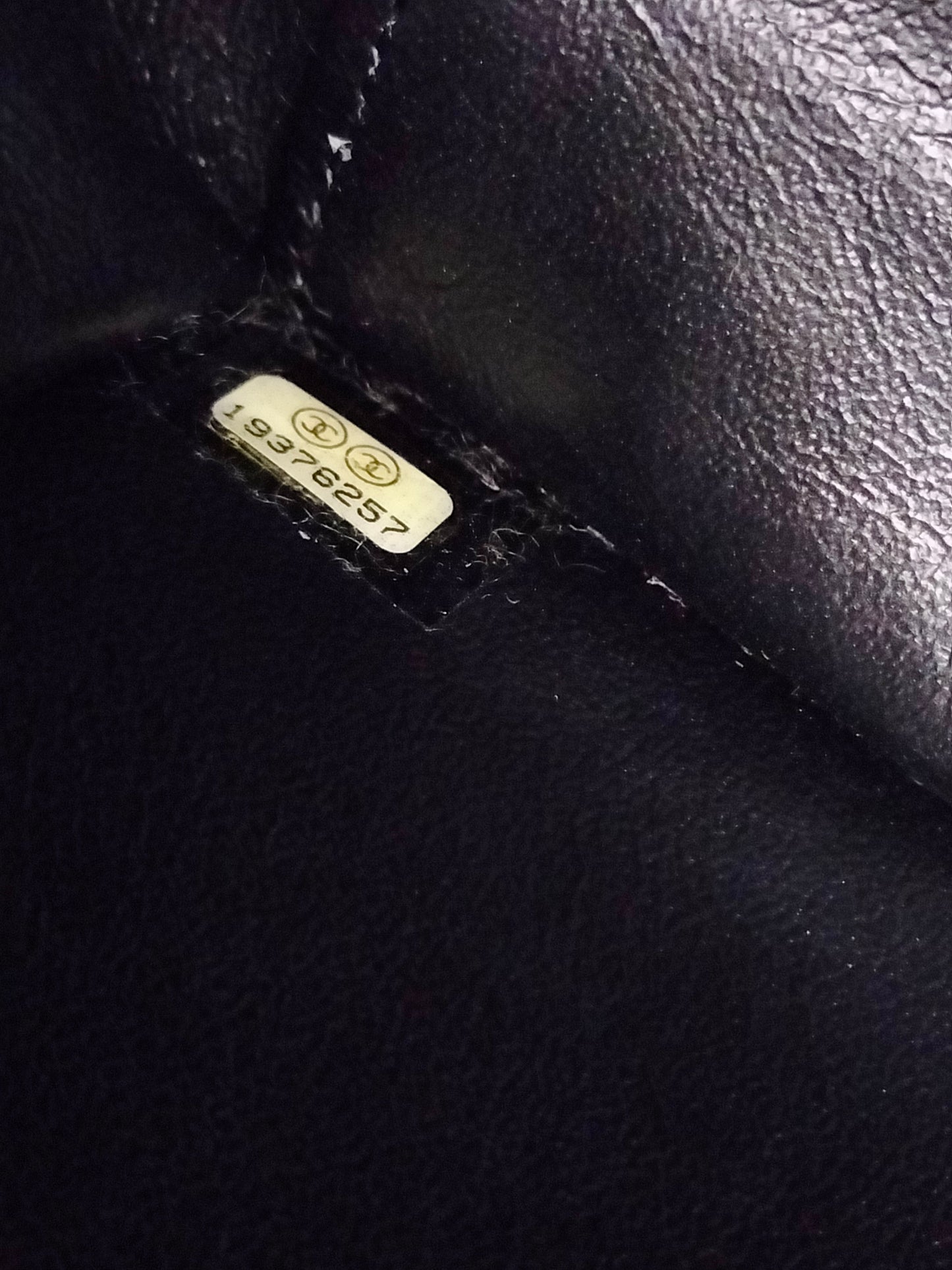 Chanel Timeless Foldover Lamb Black SHW #19